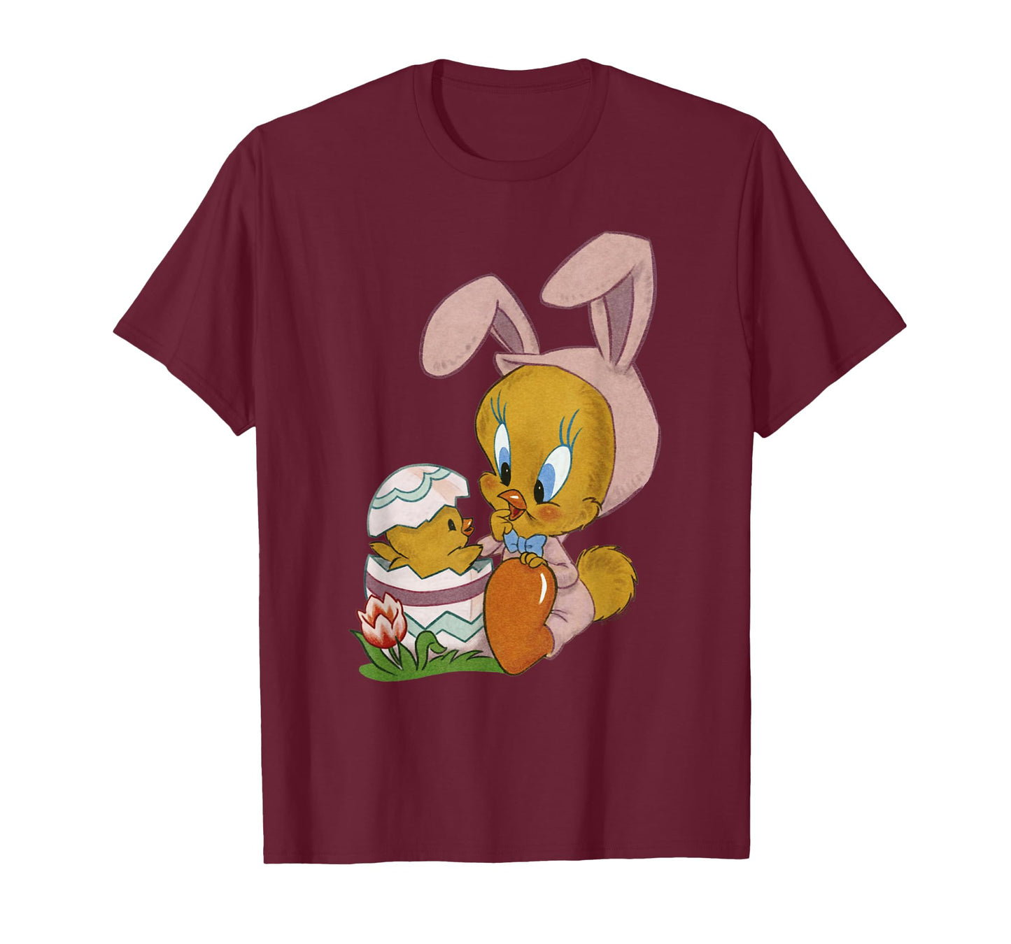 Looney Tunes Easter Bunny Tweety Bird T-Shirt