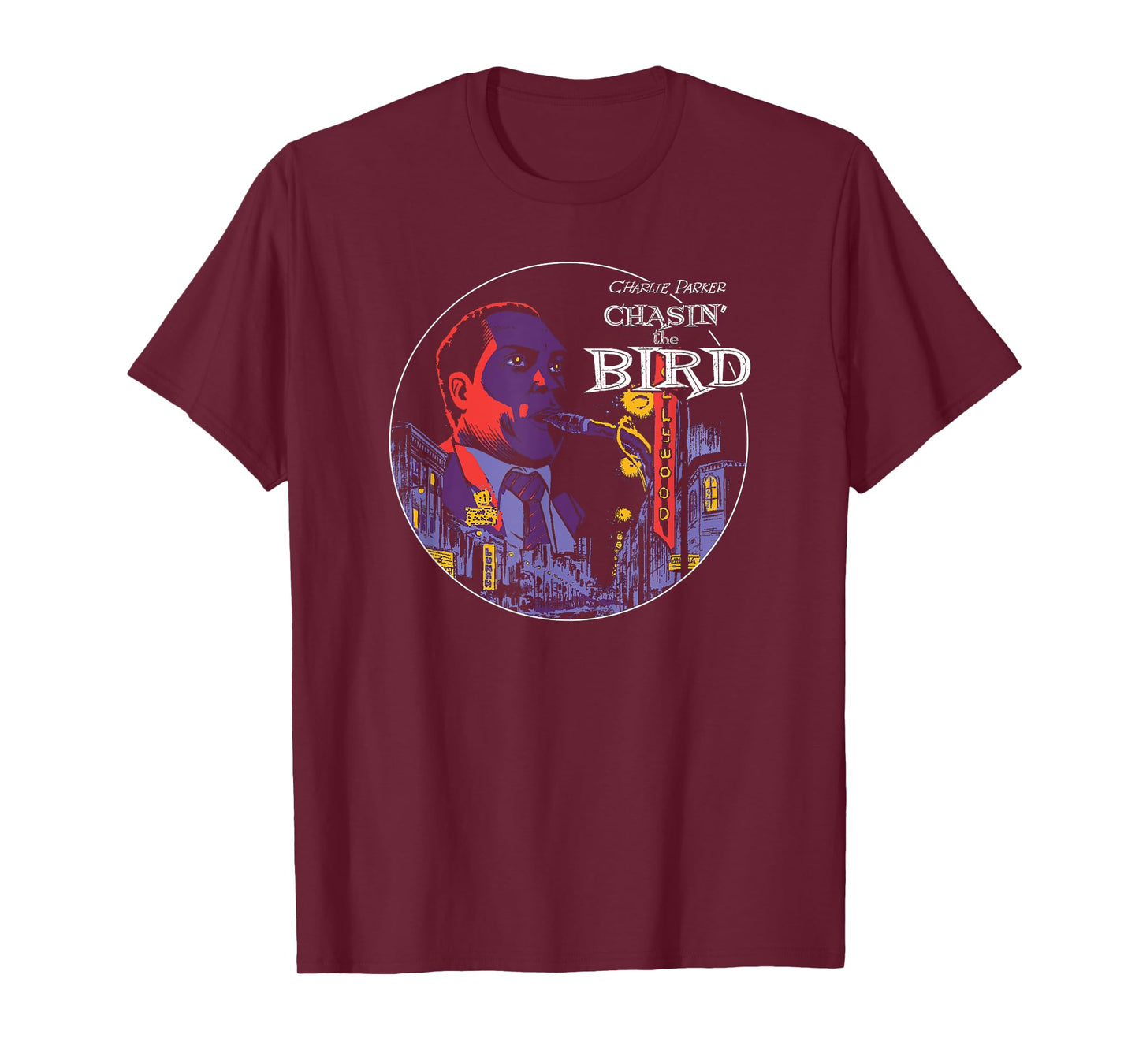 Charlie Parker - Chasin' the Bird Jazz Song T-Shirt
