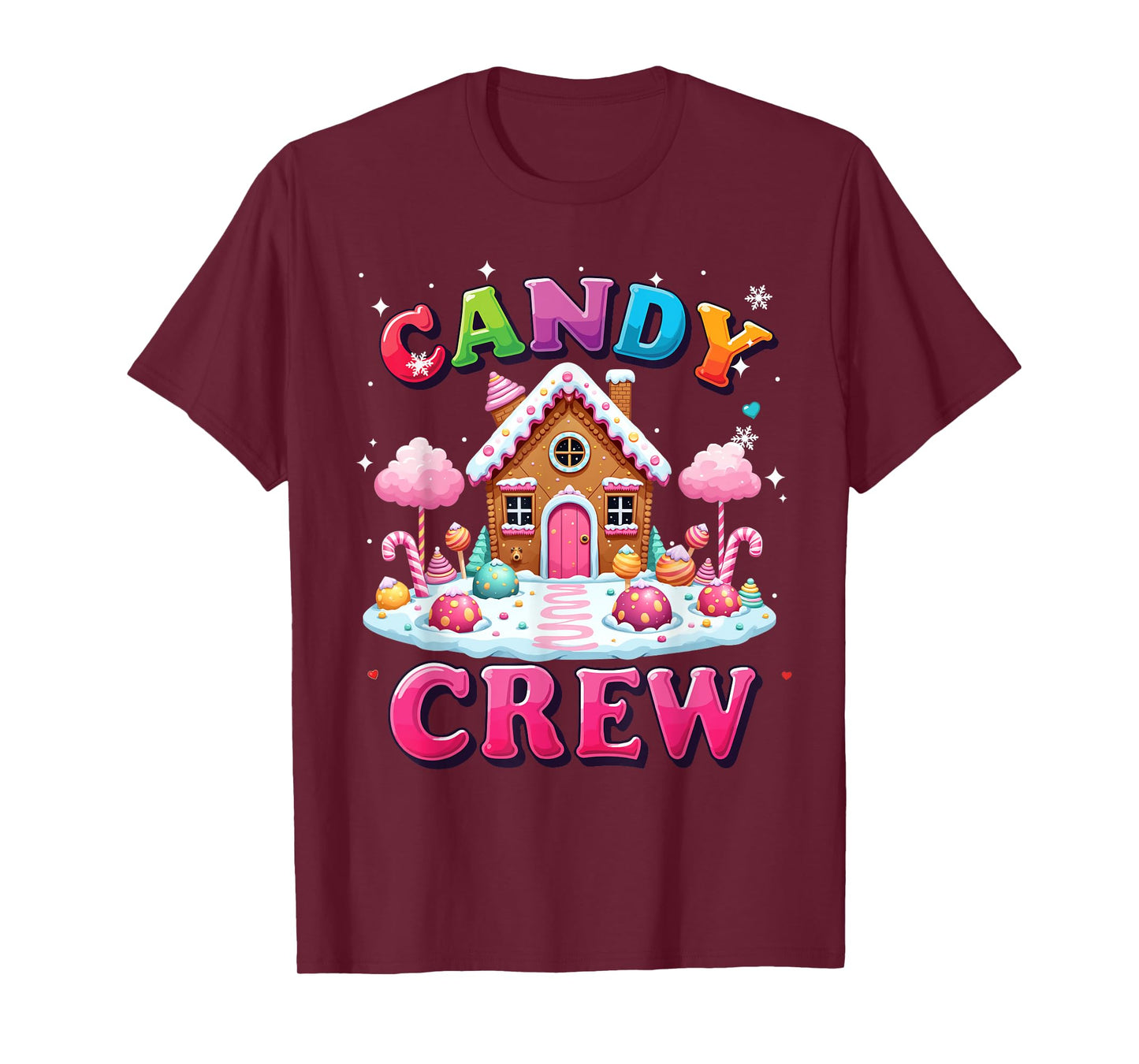 Candy Land Candy Crew Decorations Sweetie Candy Squad Xmas T-Shirt