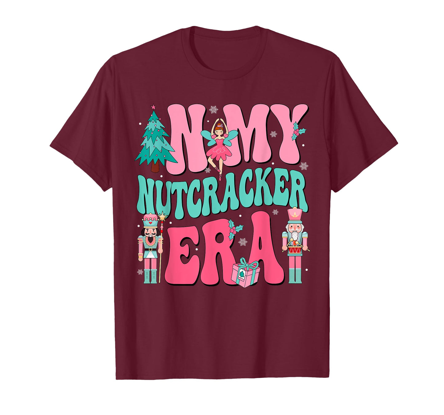 In My Nutcracker Era Pink Nutcracker Squad Christmas 2024 T-Shirt