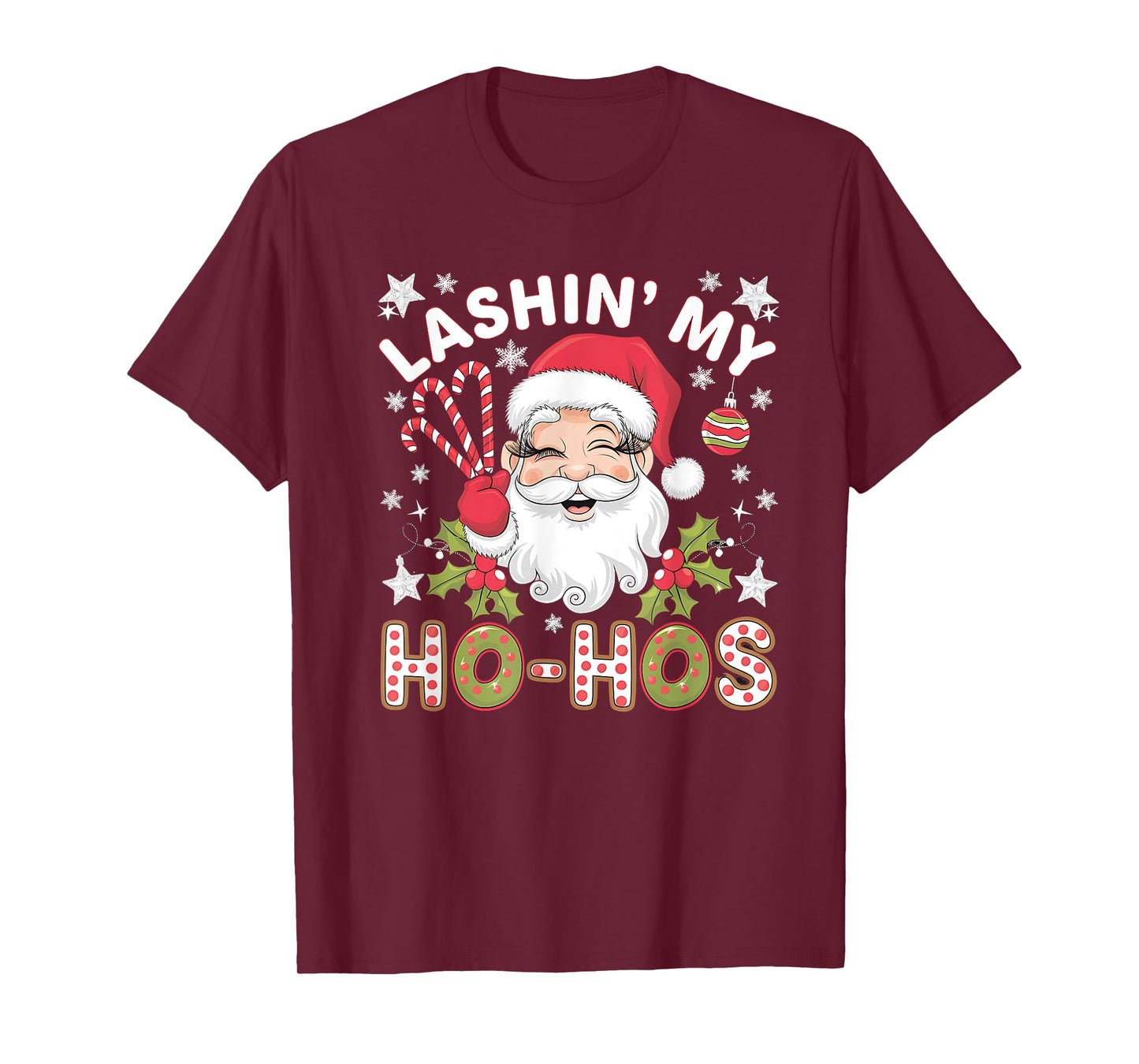 Xmas Cosmetics Lash Artist Lash Tech For Women Girls T-Shirt