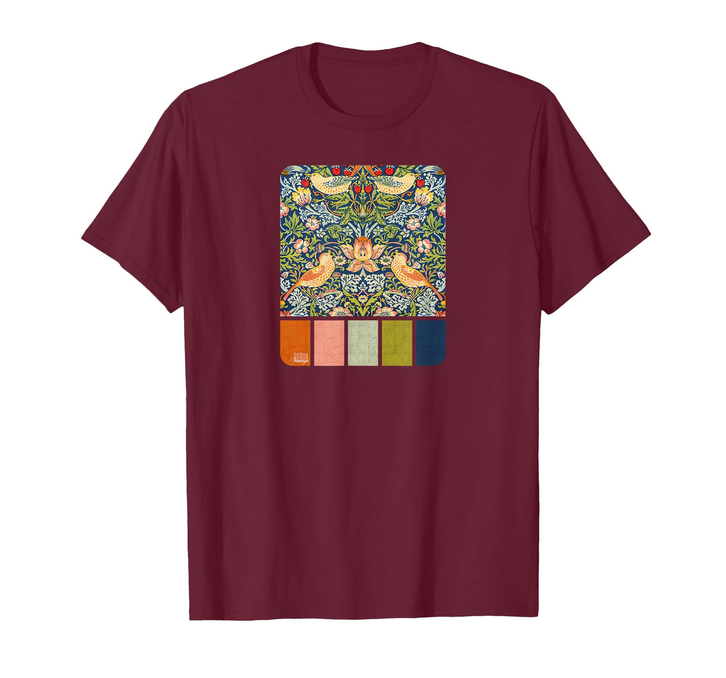 Color Swatch Collection No.2, Bird Lovers T-Shirt
