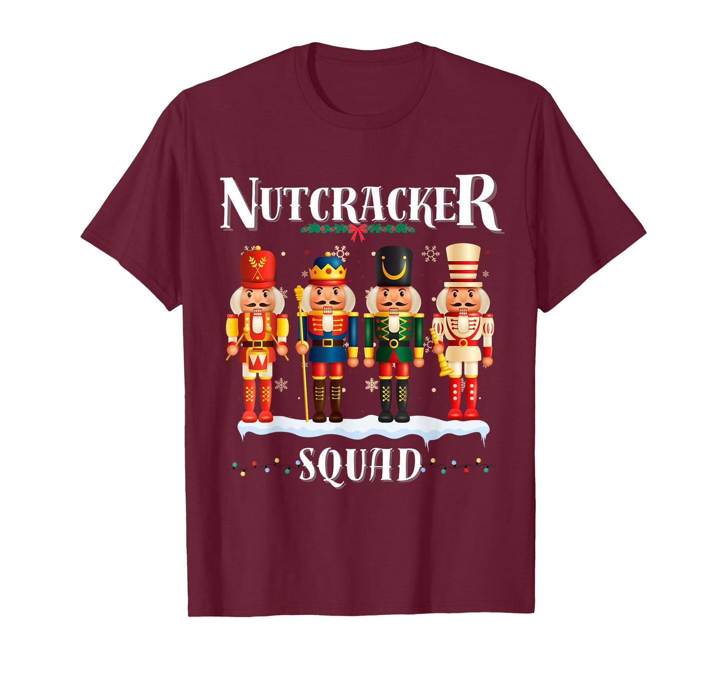 Nutcracker Squad Christmas Pajama Holiday Fun Festive boys T-Shirt