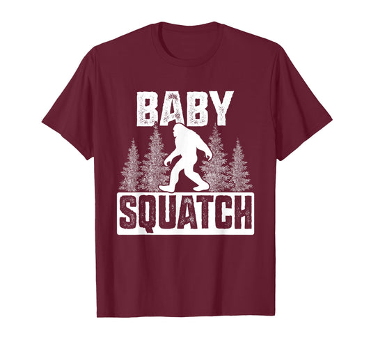 Squatchy Matching Family Bigfoot Shirts Baby Squatch T-Shirt