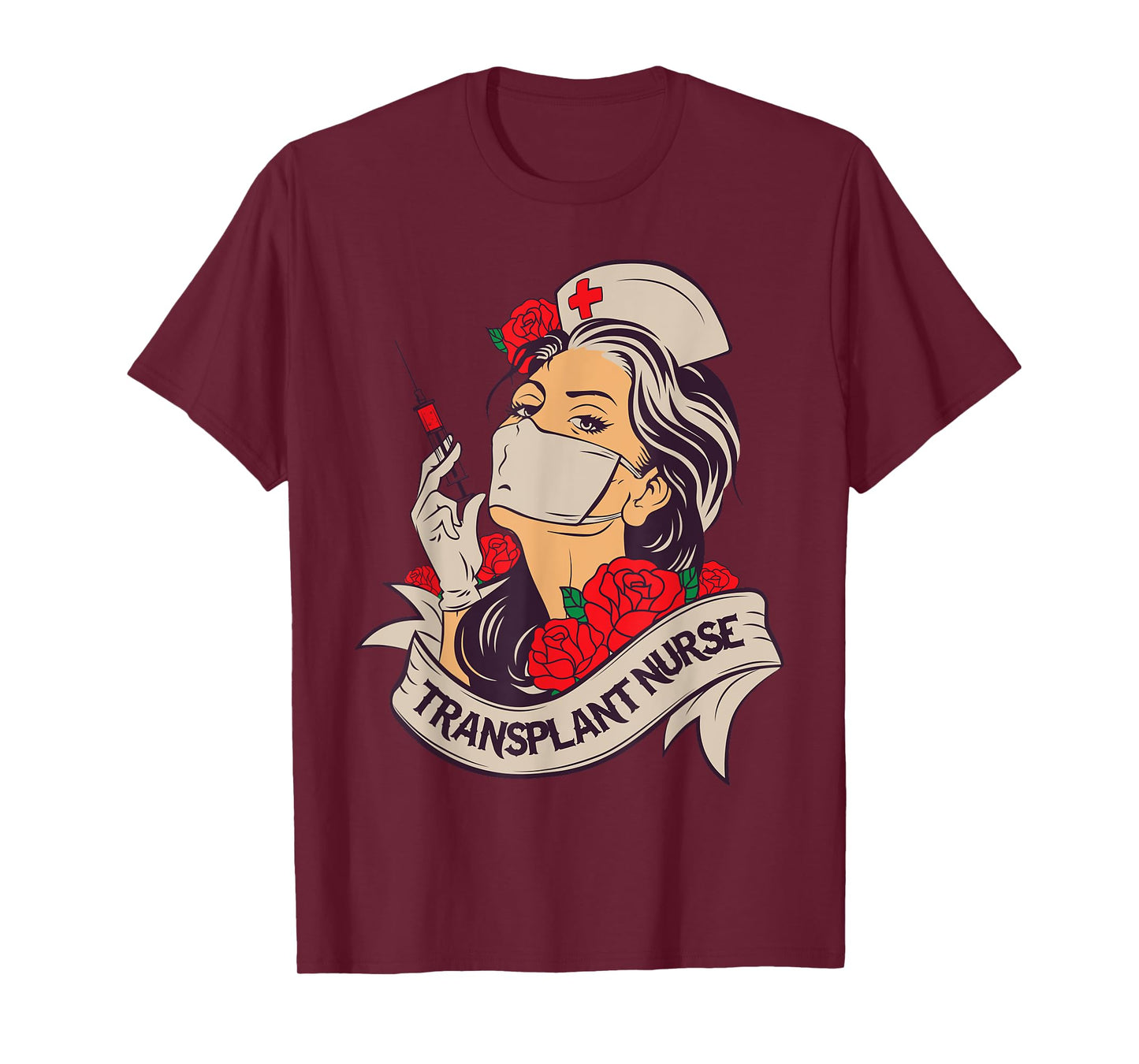 Transplant Nurse RN Funny Graphic for Nurse Practitioner T-Shirt