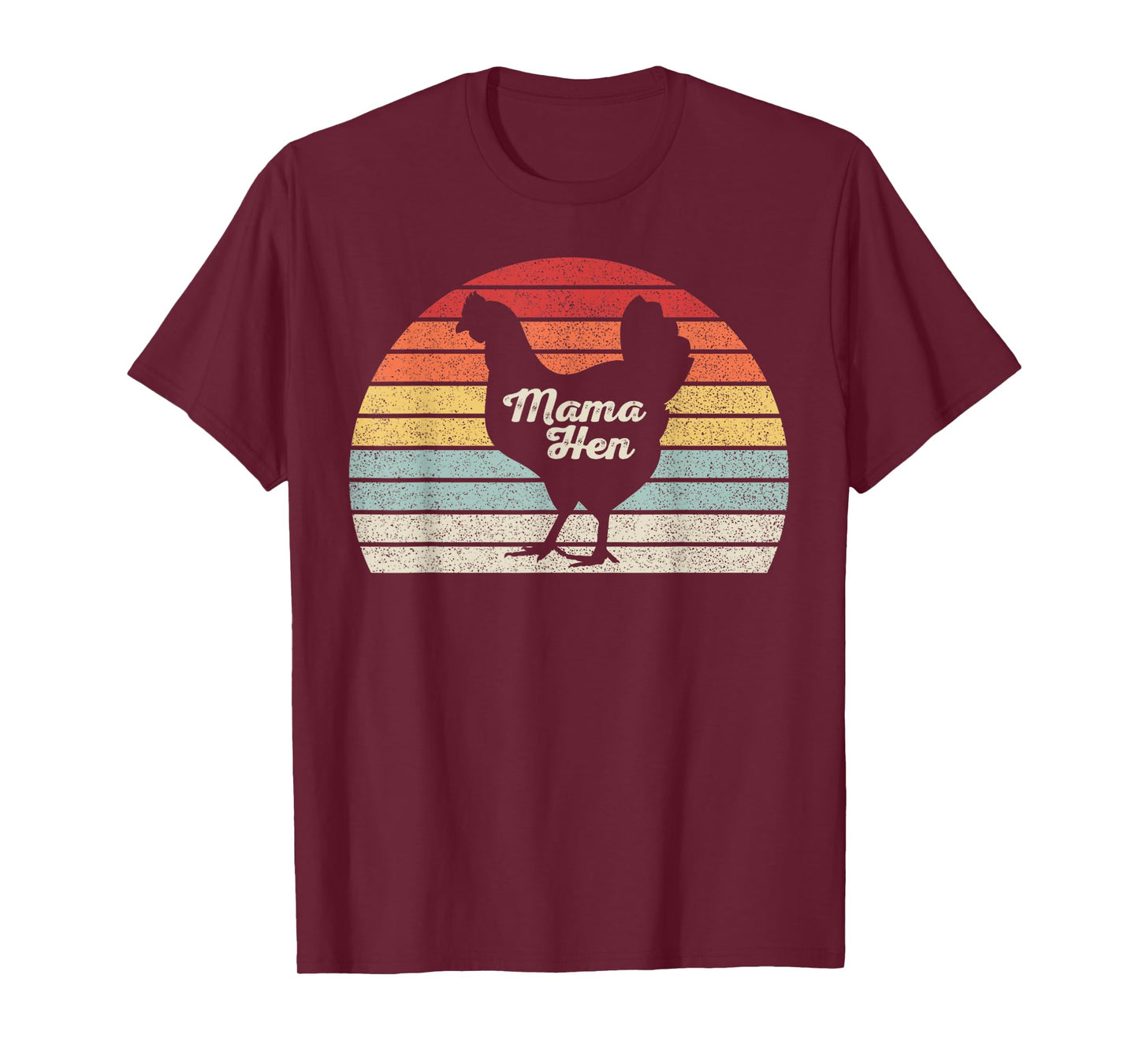 Vintage Retro Mother's Day Mama Hen Chicken Mom Farm T-Shirt