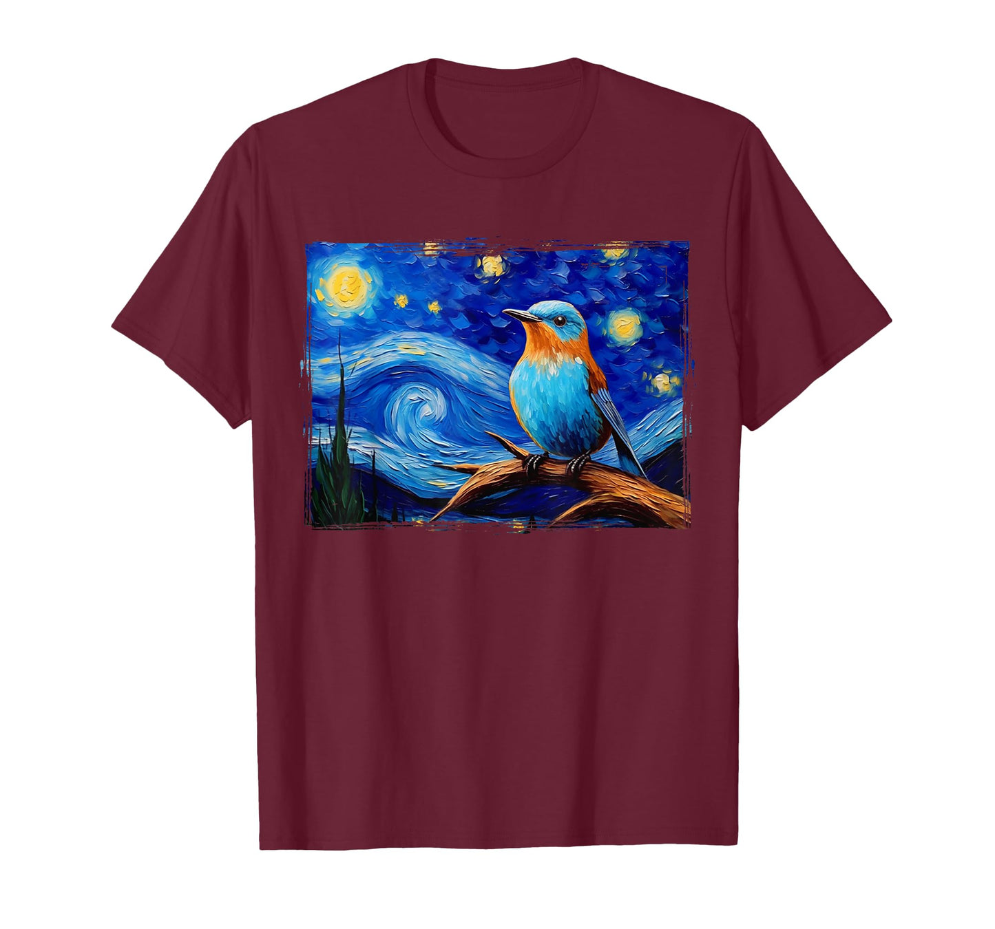 Patience Bluebird of Happiness Blue Bird Eastern Bluebird T-Shirt