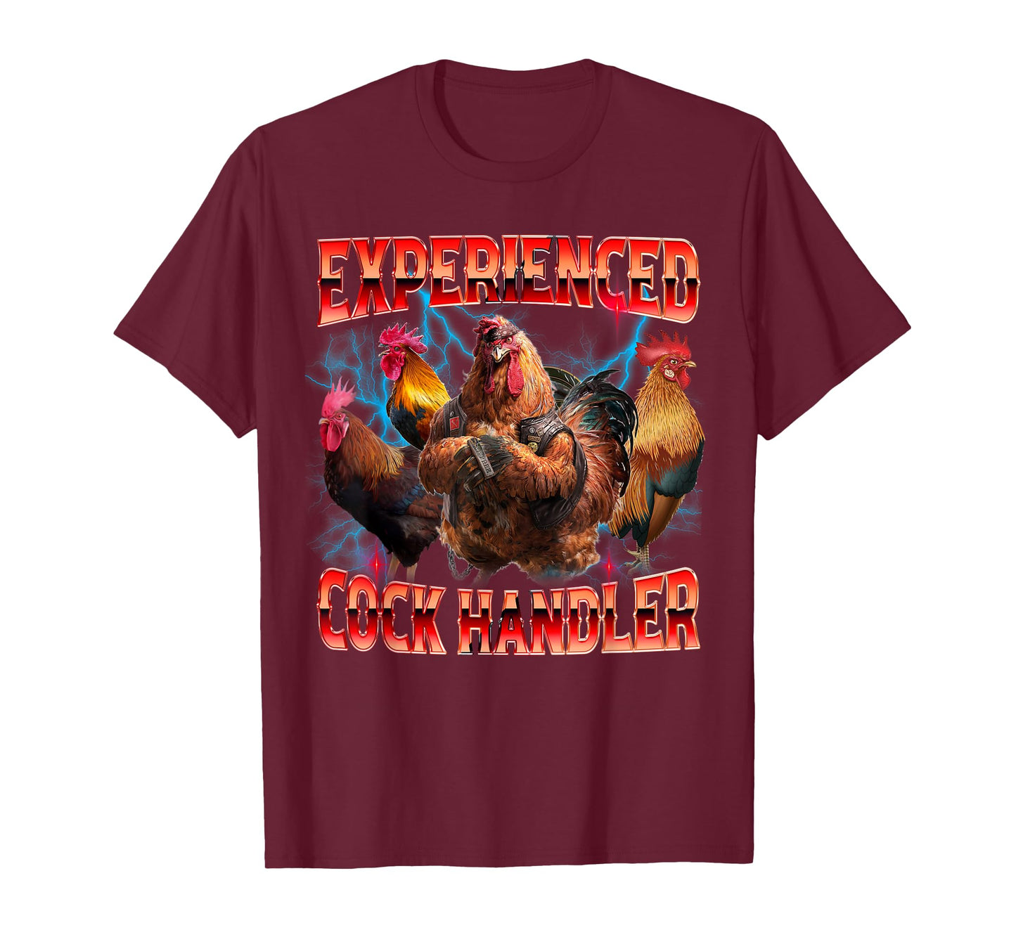 Funny Sayings For Adult Experienced cock handler Meme Dank T-Shirt