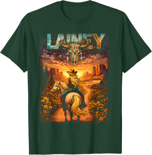 Vintage Lainey Gift for Men Women Kid T-Shirt - T-Shirt | Forest