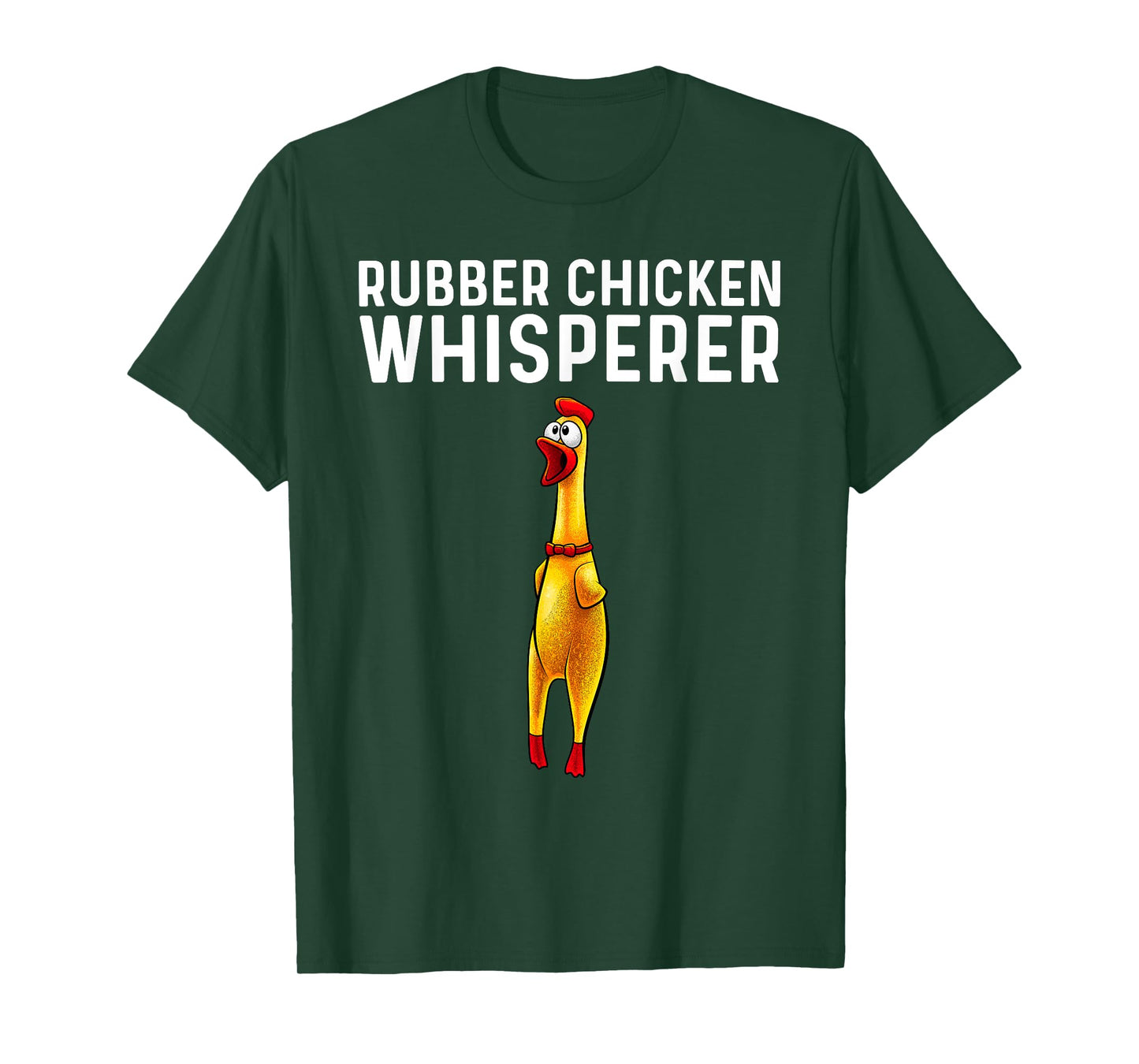 Cool Rubber Chicken Design For Men Women Kids Rubber Chicken T-Shirt