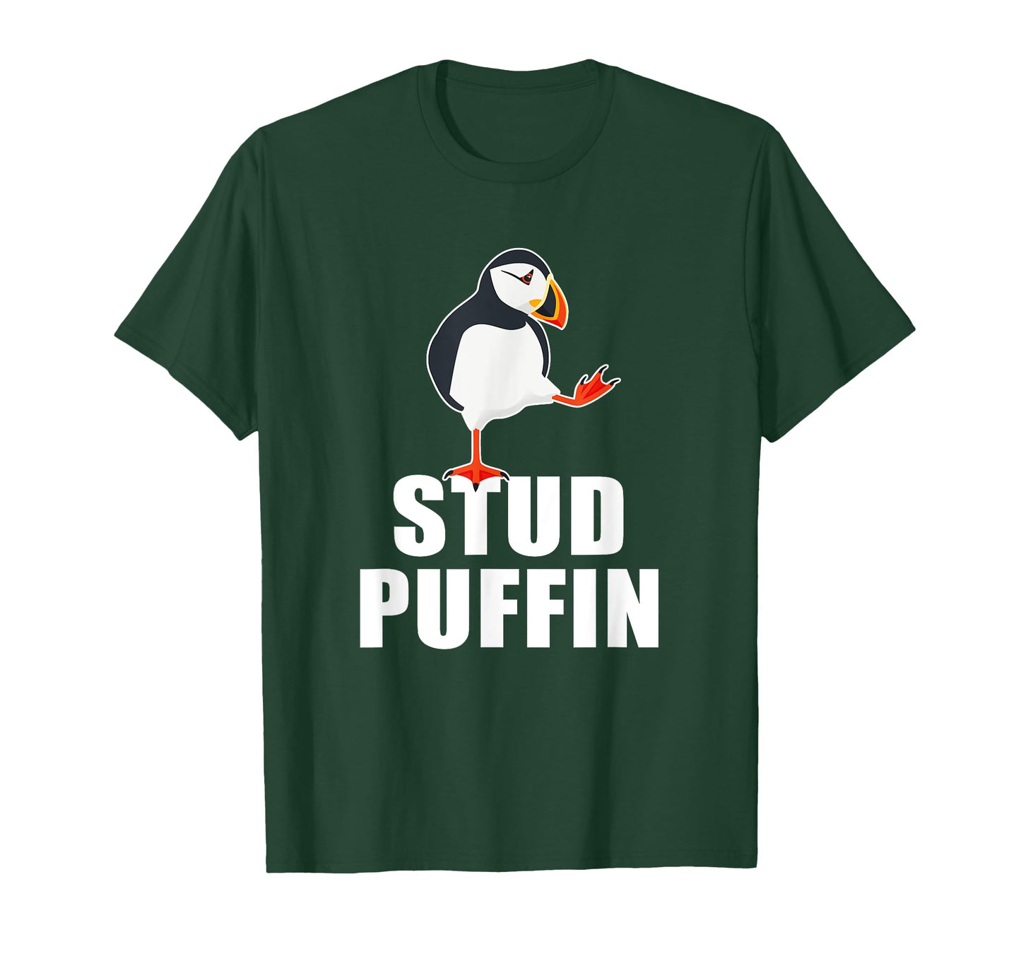 Stud Puffin Funny Seabird Puffins T-Shirt
