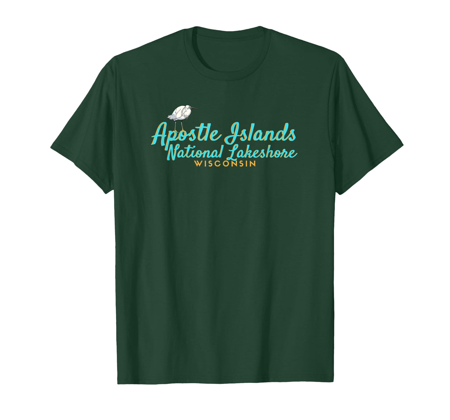 Apostle Islands T-Shirt, National Lakeshore Wisconsin Tee T-Shirt