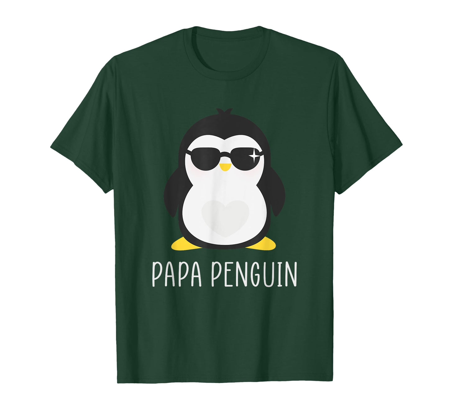 Penguin Papa - Father's Funny & Cute Dad Gift T-Shirt