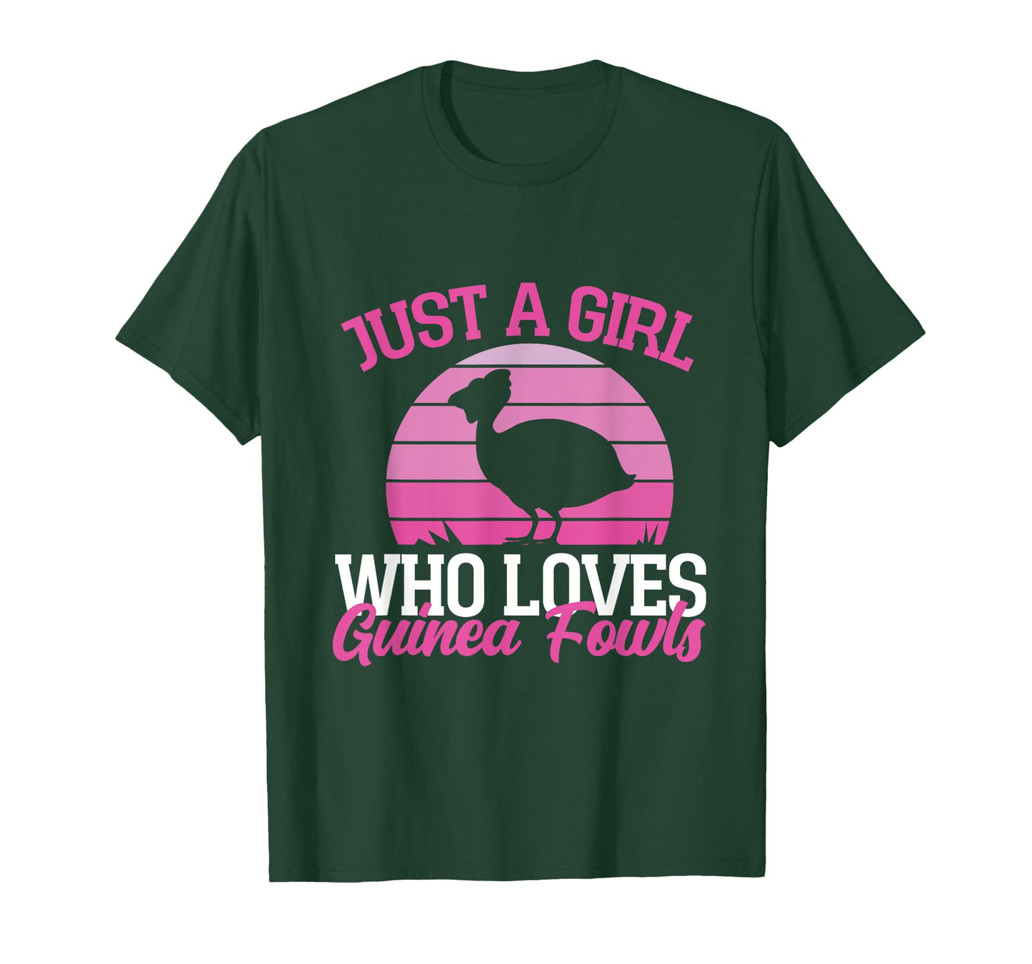 Just A Girl Who Loves Guinea Fowls T-Shirt