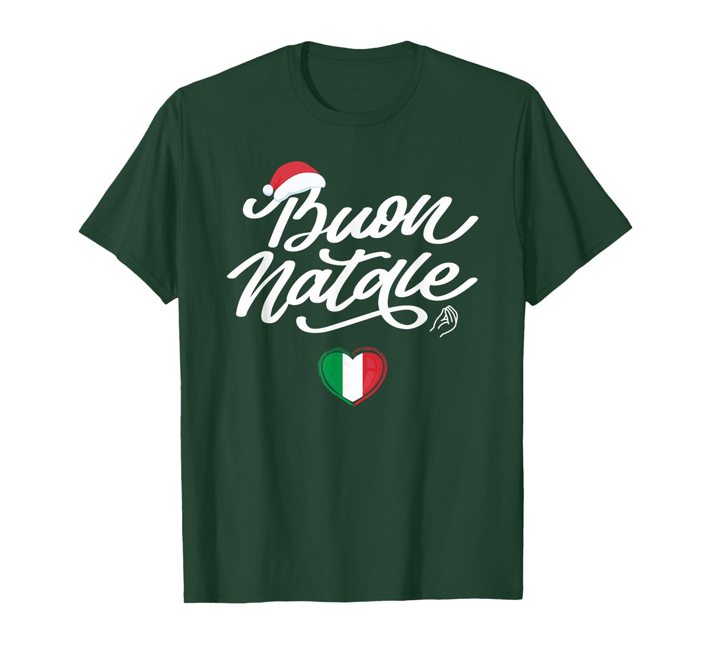 Buon Natale Italian Family Christmas, Italy Pride Holiday T-Shirt