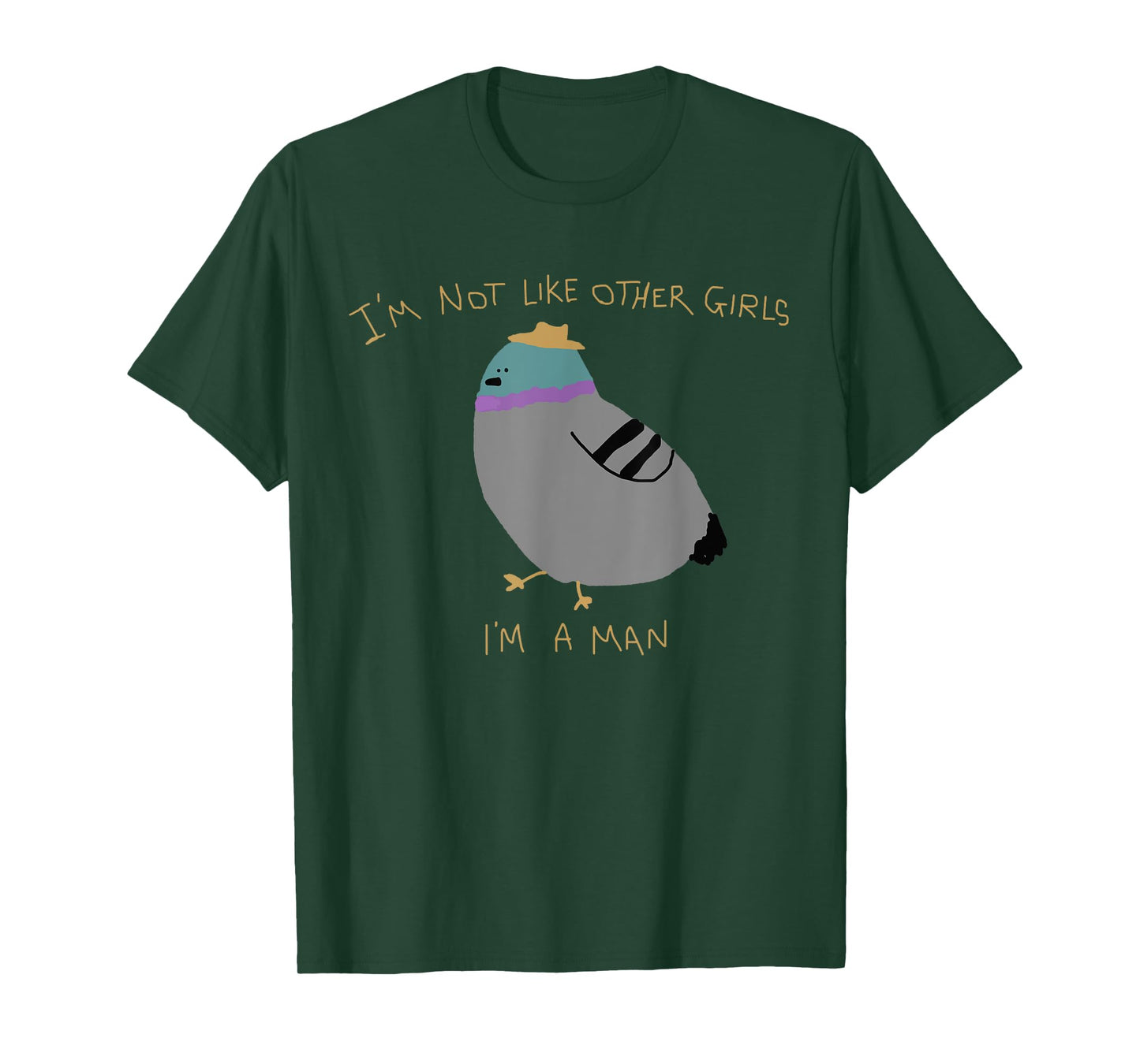 Women Men I'm Not Like Other Girls Funny Birds Meme T-Shirt