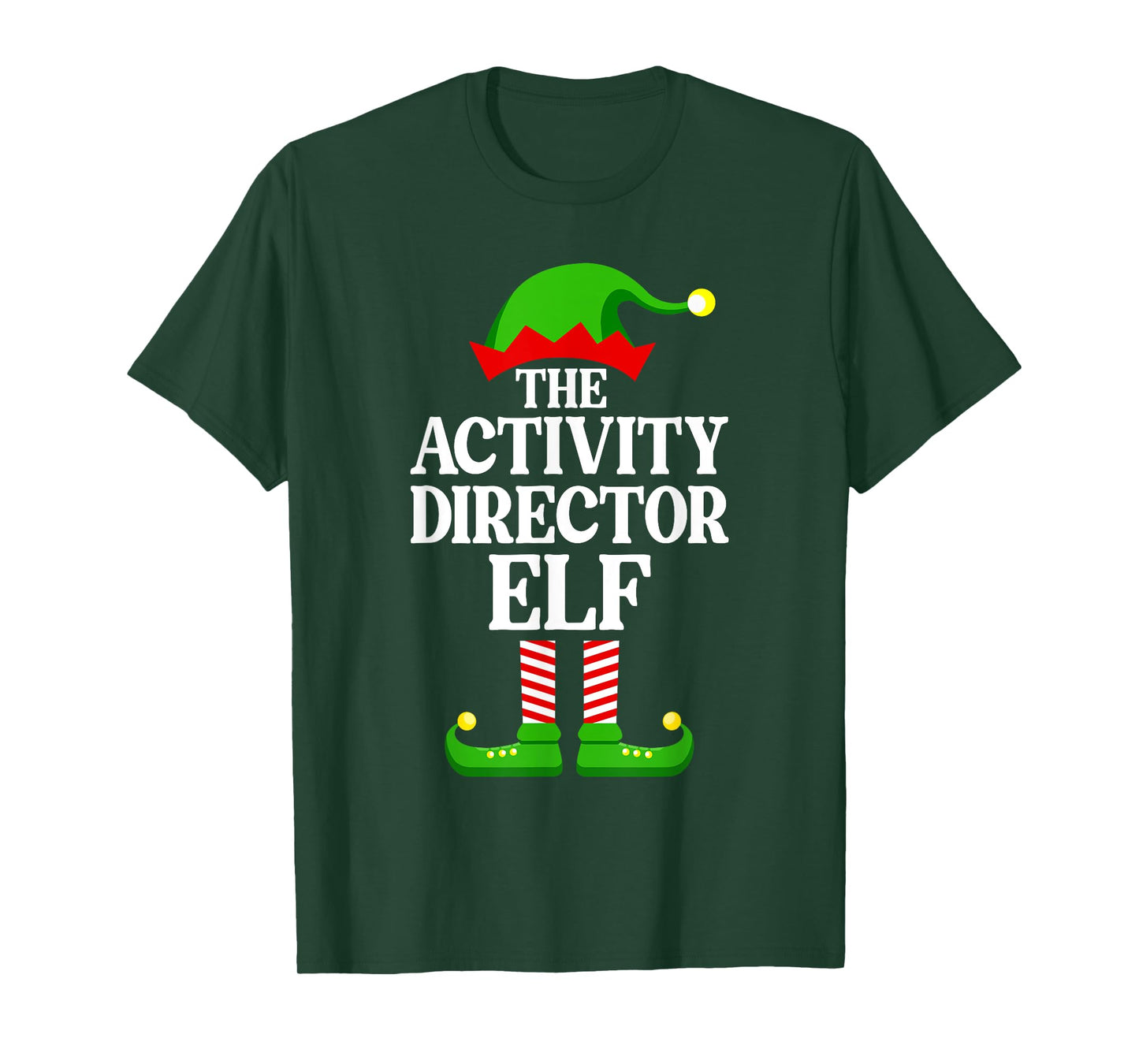 Activity Director Elf Family Matching Group Funny Christmas T-Shirt