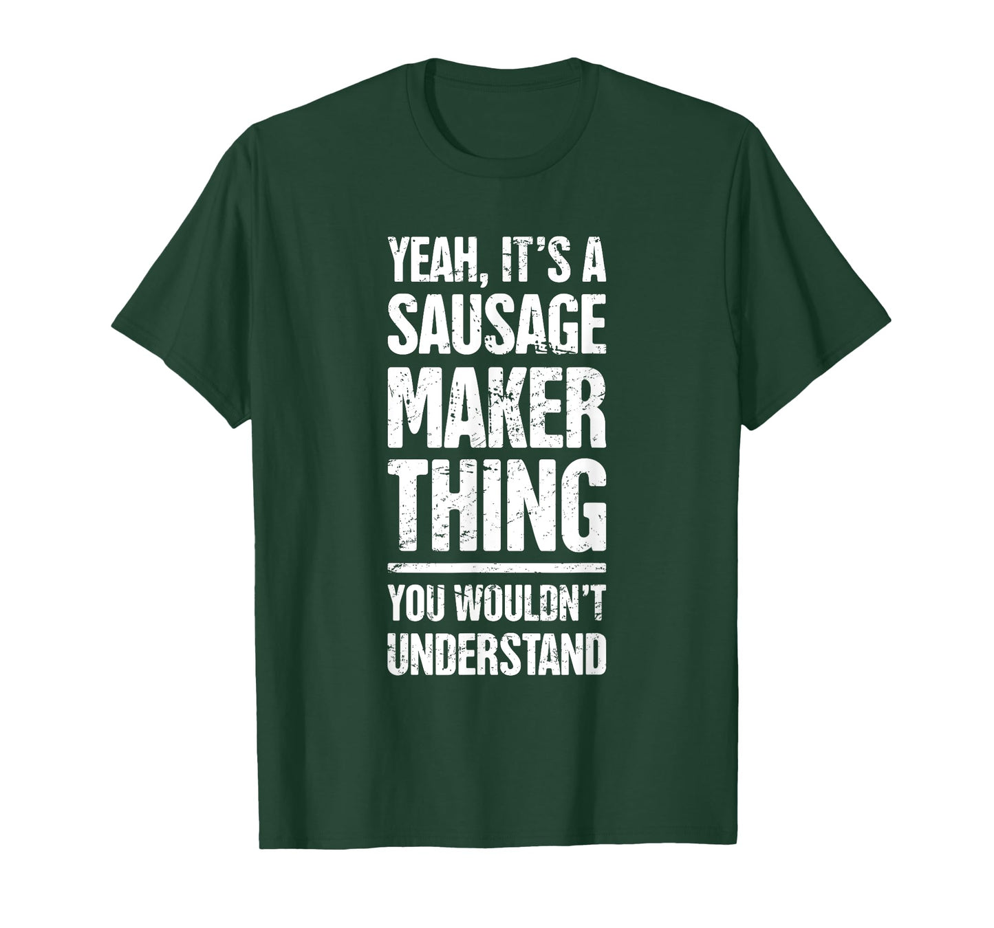 Distressed Smoked Meats / Funny Sausage Making T-Shirt