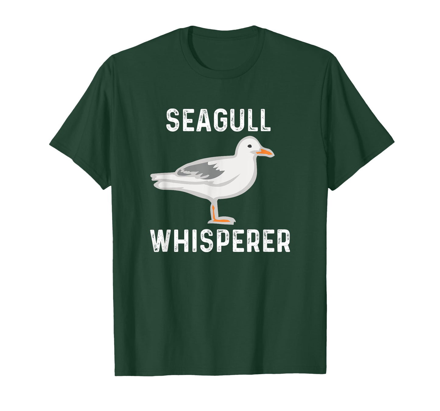 Seagull Whisperer Gull Beach Birds T-Shirt for Men Women Girls Kids