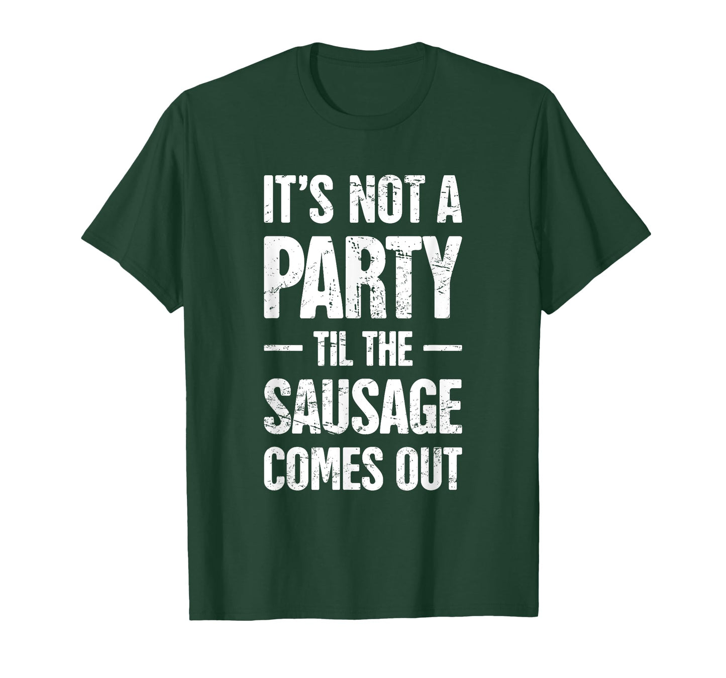 Smoked Meats / Distressed Funny Sausage Making T-Shirt