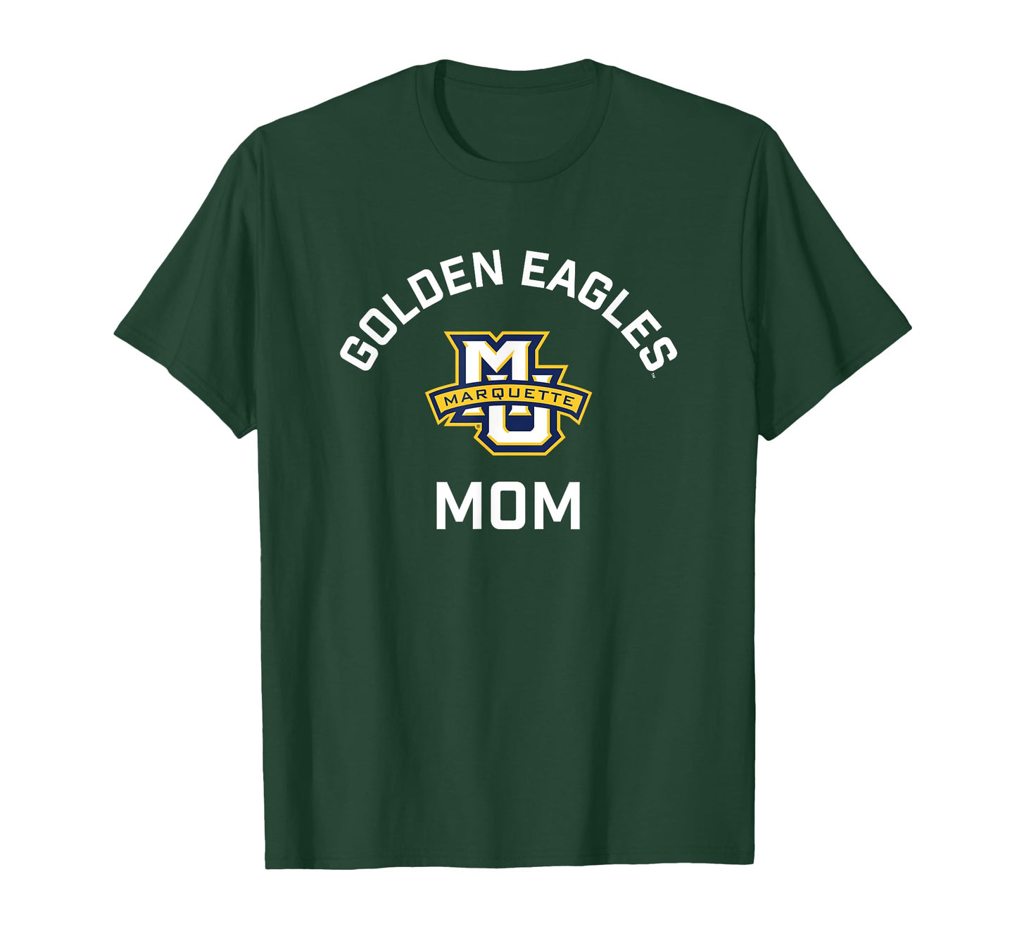 Marquette University Golden Eagles Arched Mom T-Shirt