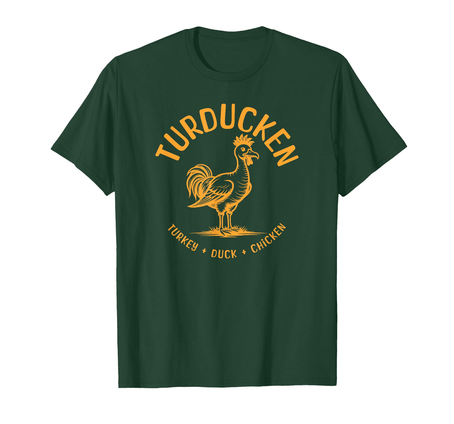 Funny Turducken Thanksgiving Feast Christmas Dinner Meal T-Shirt
