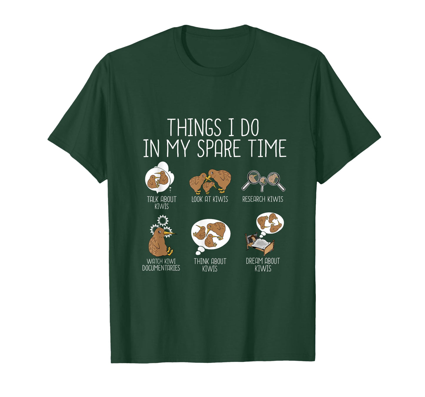 Kiwi Bird Lover Kids Cute Funny Kiwi T-Shirt