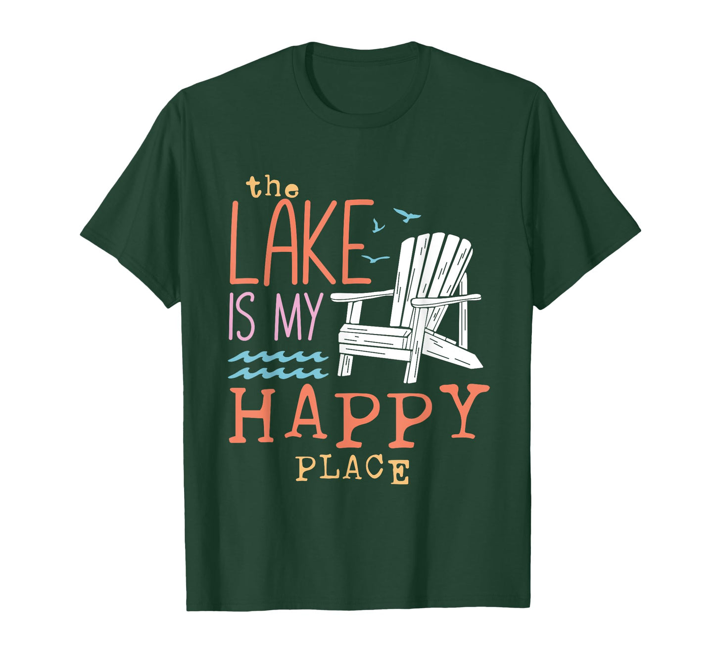 The Lake Is My Happy Place T-Shirt