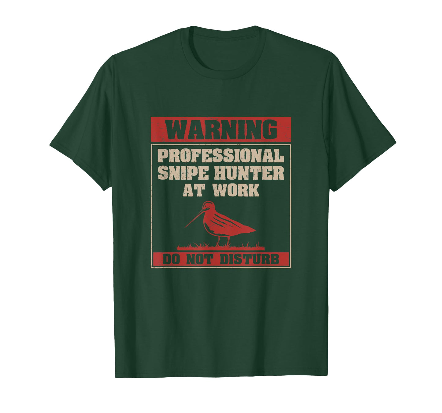 Funny Professional Snipe Hunter At Work Snipe Hunting Season T-Shirt