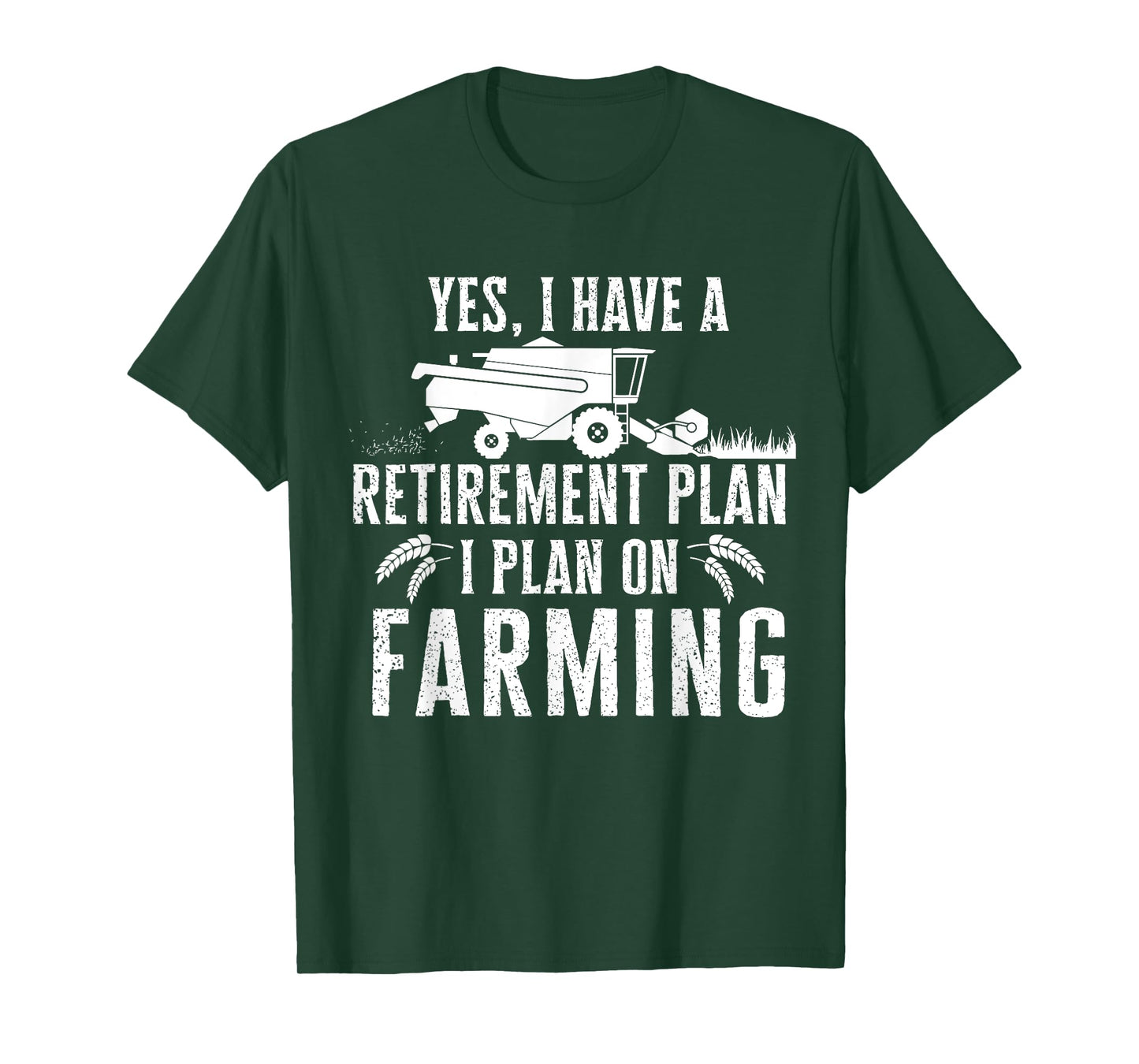 Funny retirement plan on farming Tshirt, Truck Farmer Gift T-Shirt