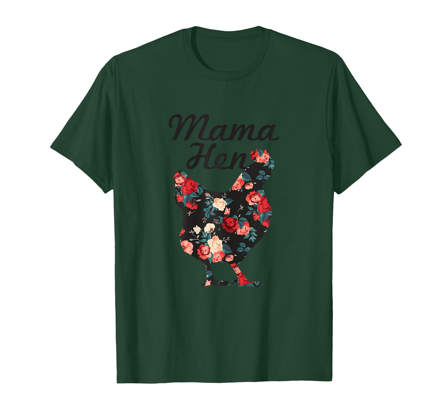 Mama Hen Funny Mother's Day Chicken Mom Farmer Farm Gift T-Shirt