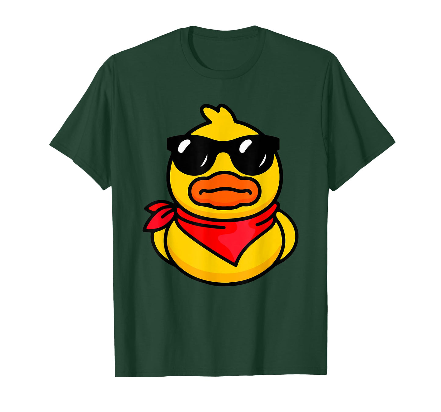 Cool Duckie Sunglasses Duckling Funny Ducky Rubber Duck T-Shirt