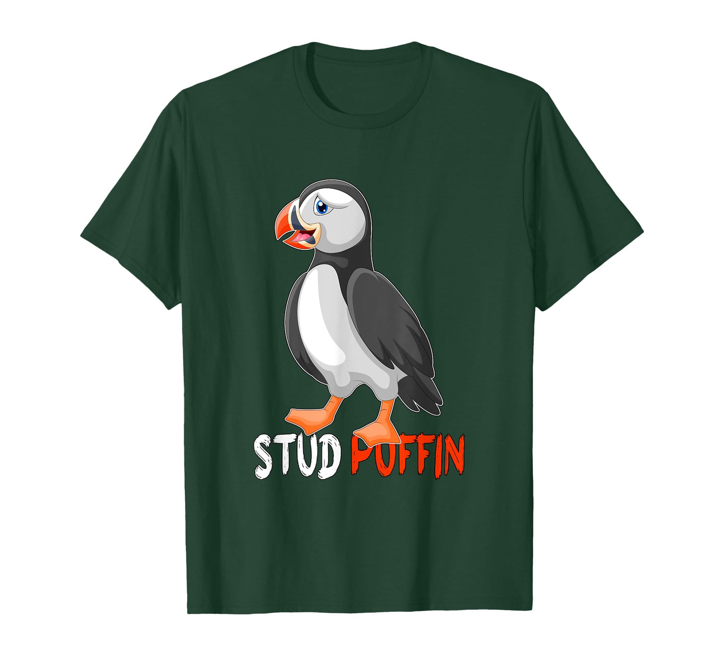 stud puffin -cute puffin T-Shirt