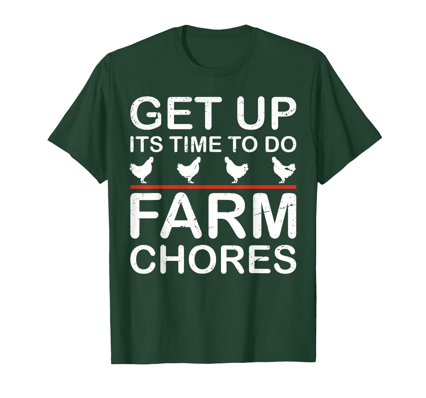 get up its time to do farm chores T-Shirt