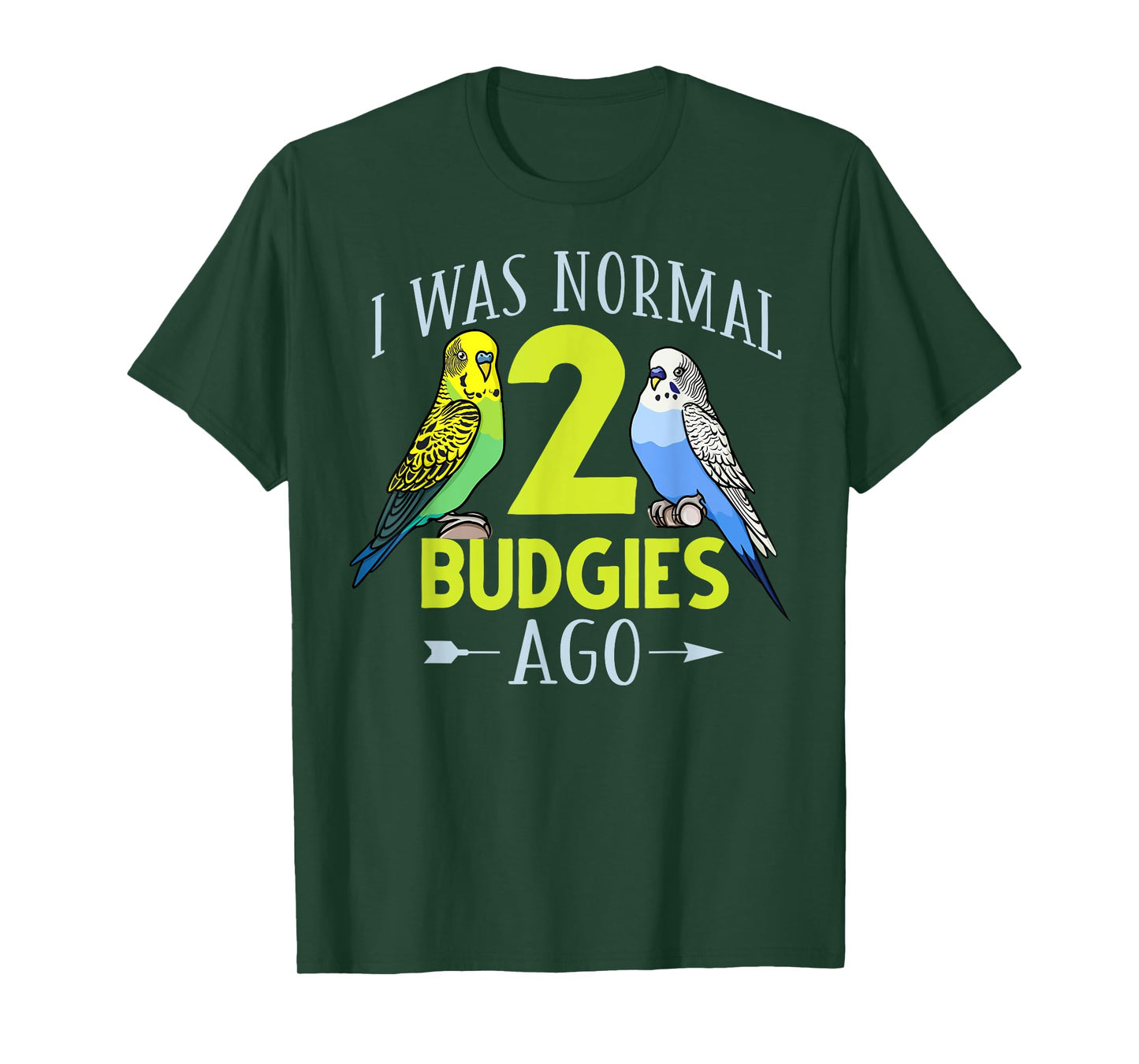 Budgie Bird Budgerigar Parakeet Cage T-Shirt