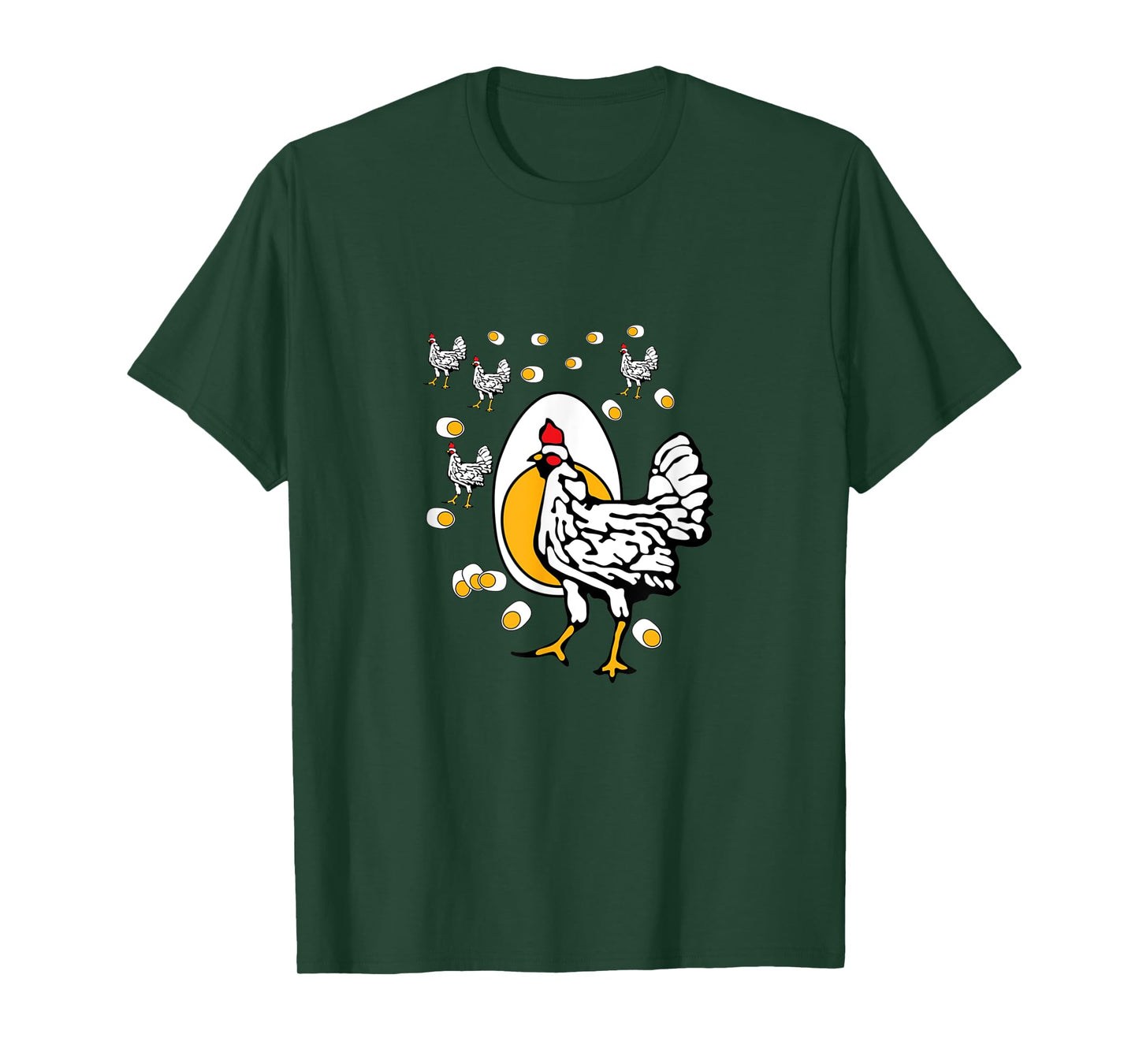 Roseanne Chicken Women's Classic Fit Black Solid T-Shirt