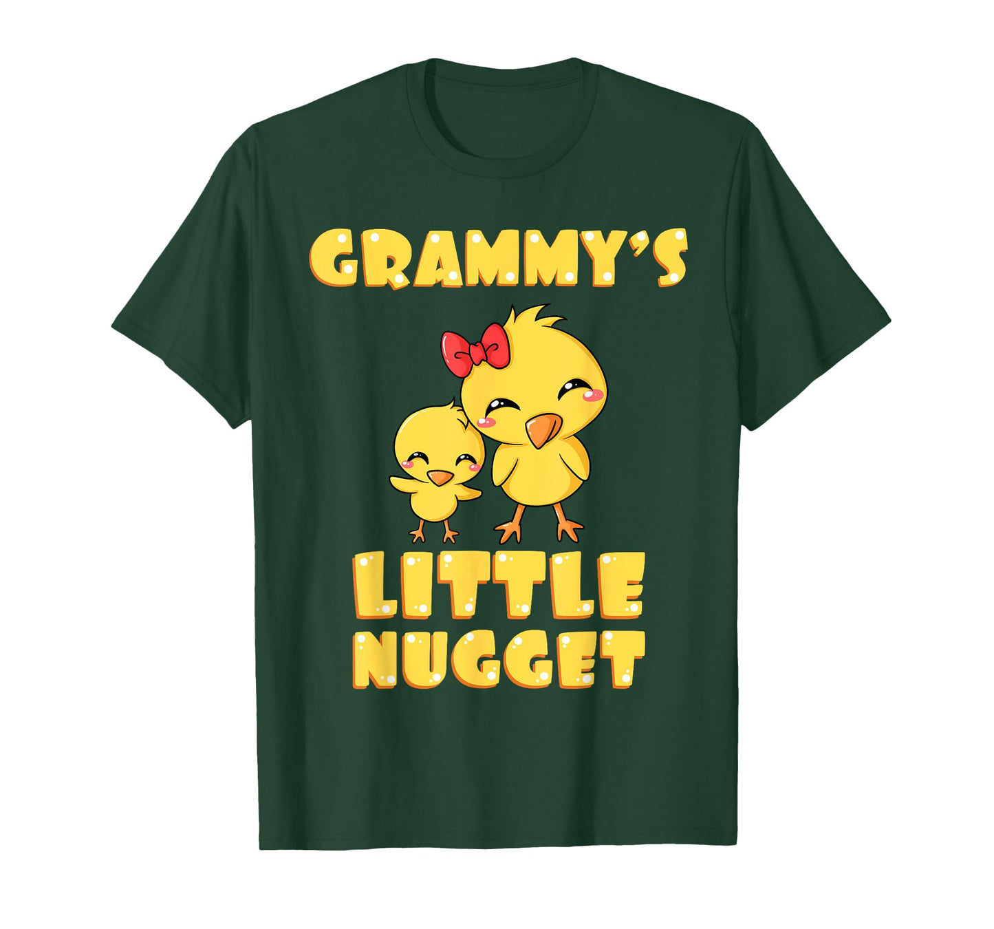 Grammy's Little Nugget Chicken Lover Grandma Mother's Day T-Shirt