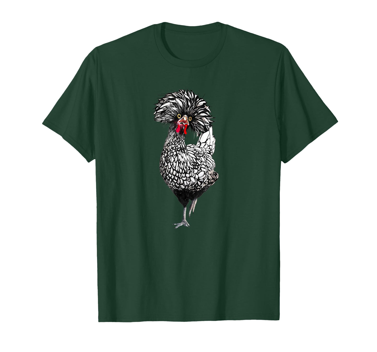 Funny Polish Chicken Shirt Backyard Chicken Coop Farm T-Shirt