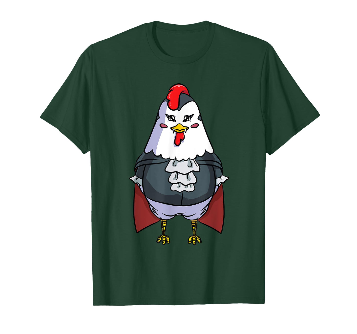 Chicken Vampire Costume for Halloween Chickens T-Shirt