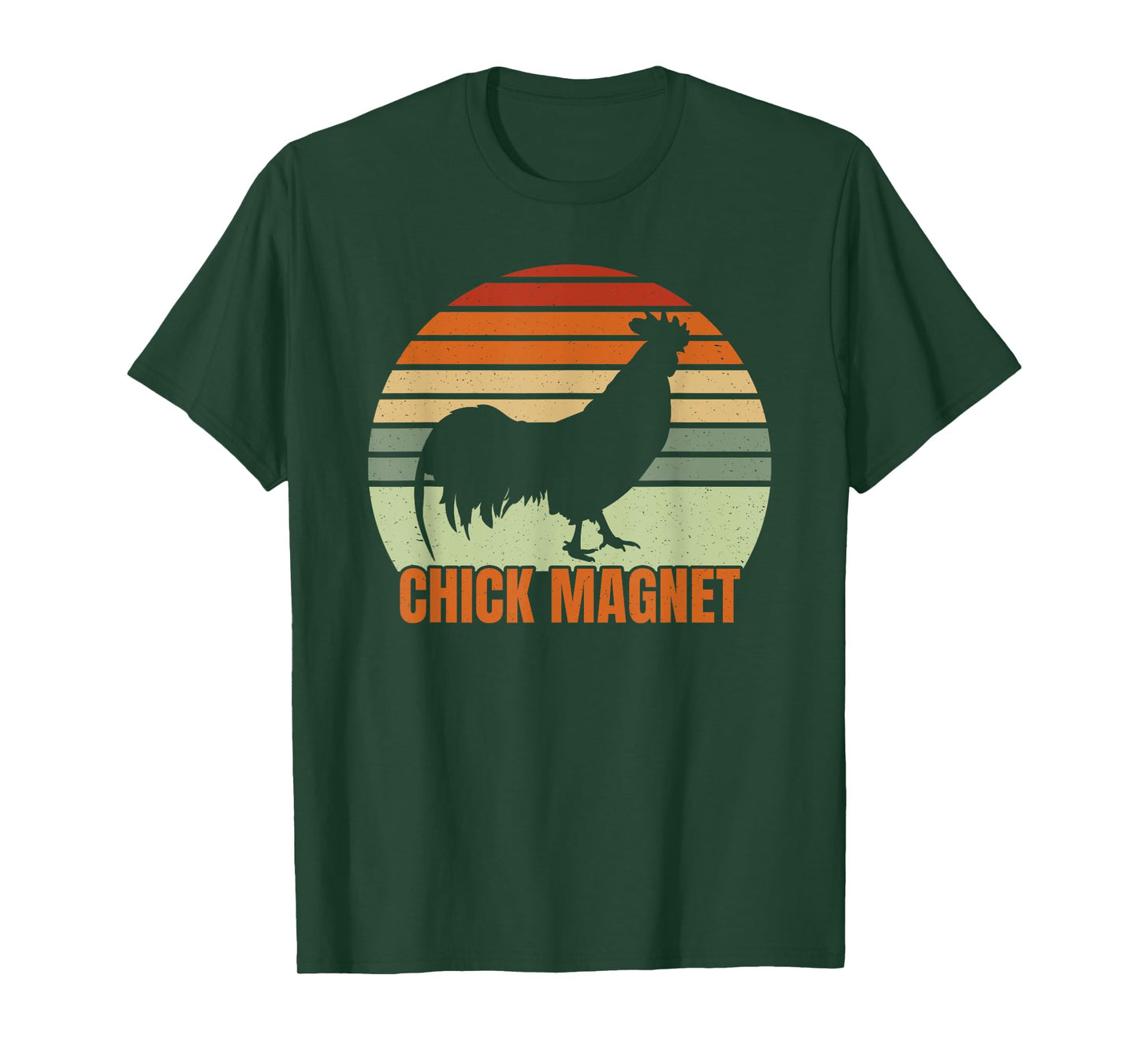 Funny Chicken Farmer Rooster Chick Magnet Backyard Chicken T-Shirt