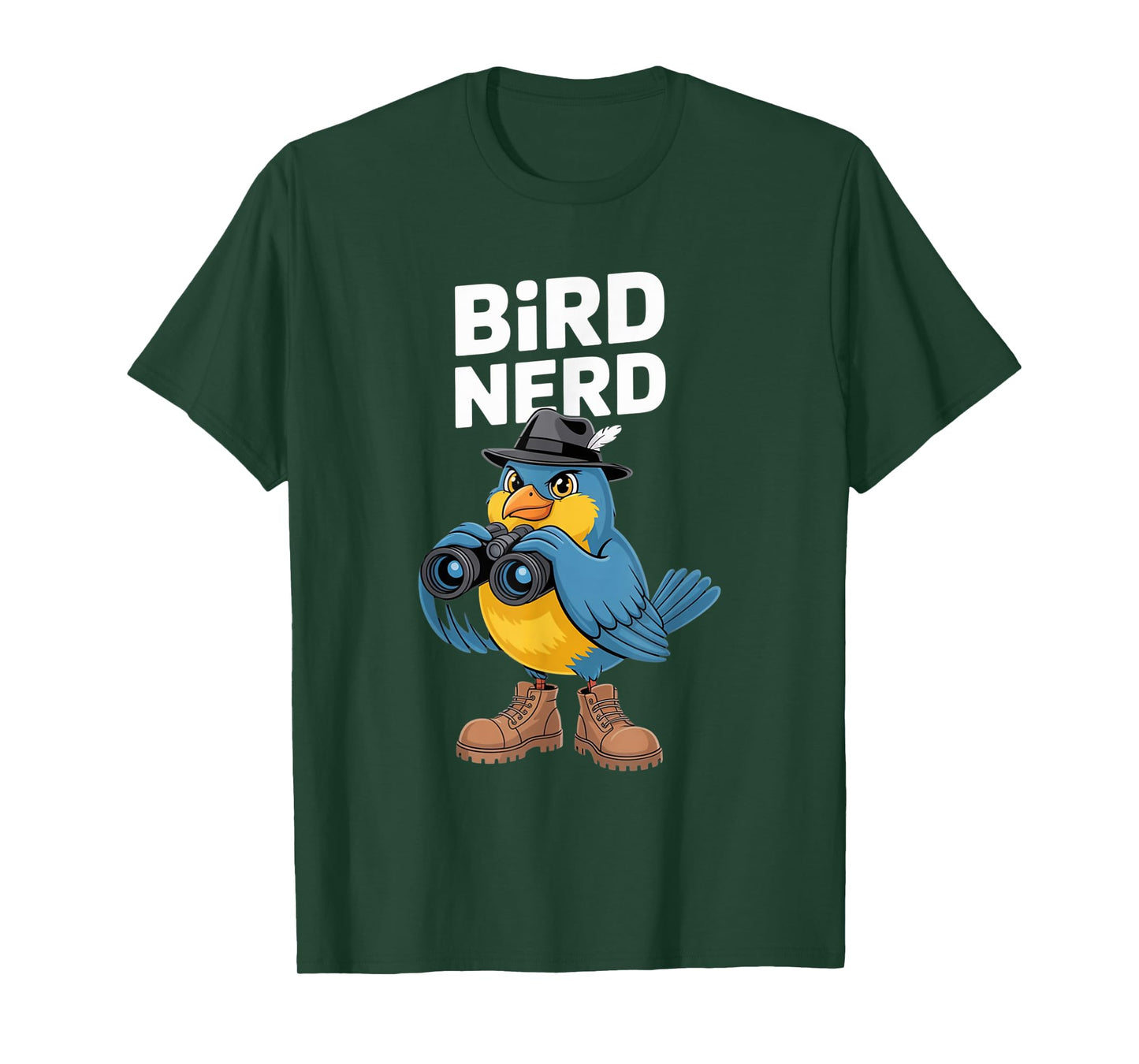 Bird Nerd Funny Bird Watching Birding Bird Lover Watcher T-Shirt