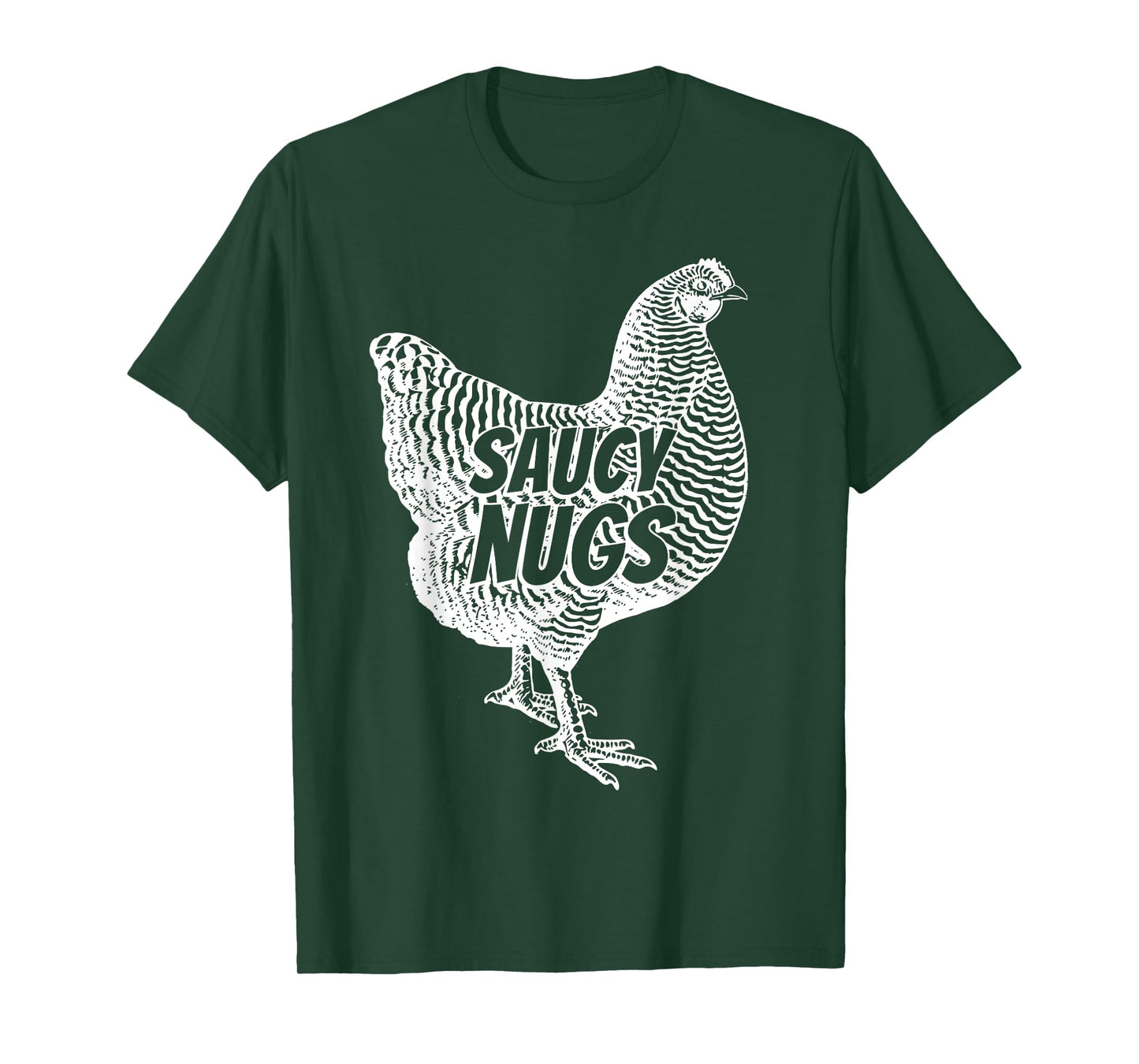 Funny Saucy Nugs Chicken Boneless Wings T-Shirt