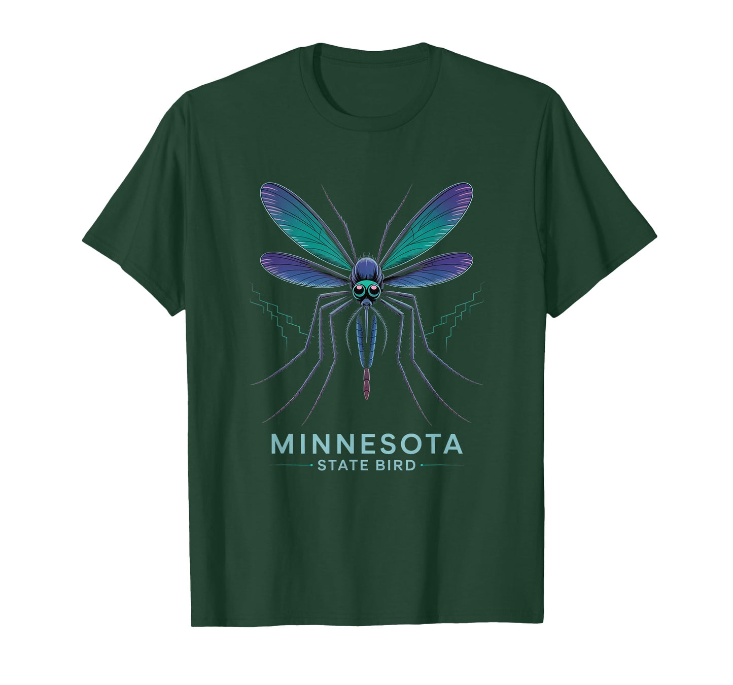 Funny Mosquito Minnesota State Bird MN Humor T-Shirt