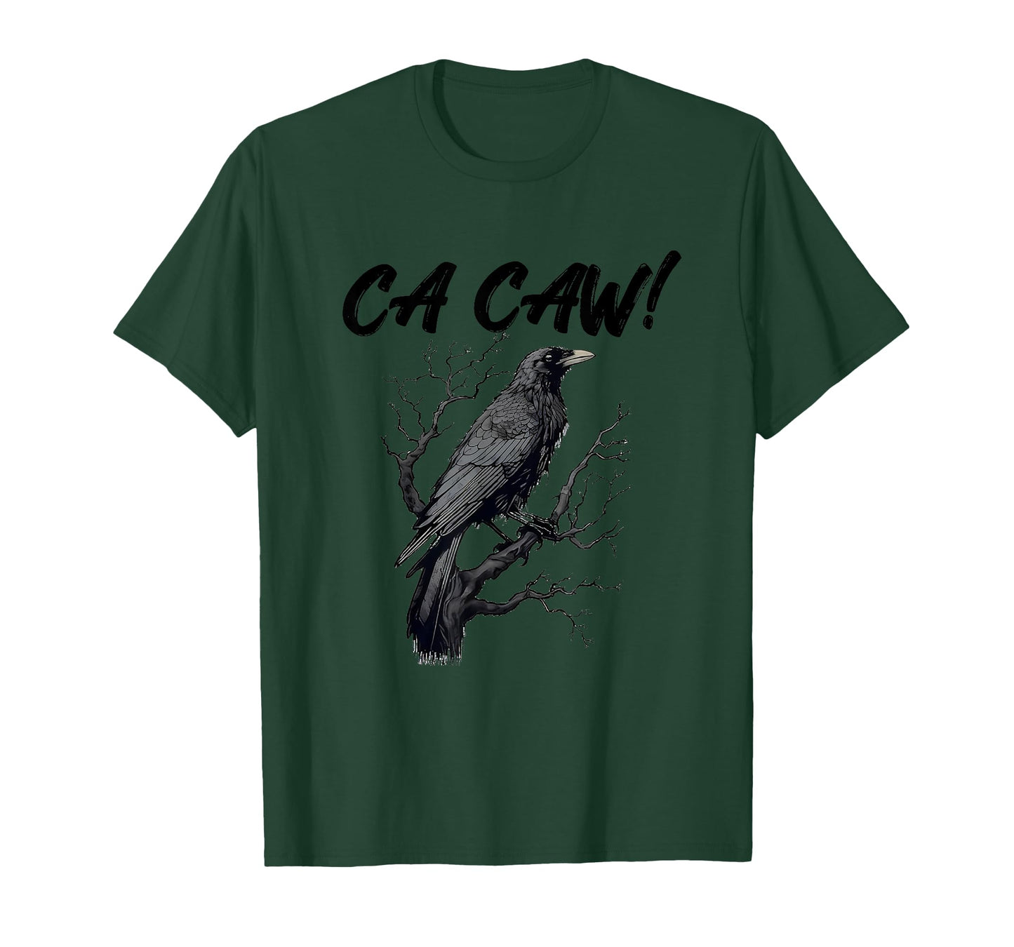 Funny Blackbird Crow Ca Caw Bird Watching Crow Lovers T-Shirt