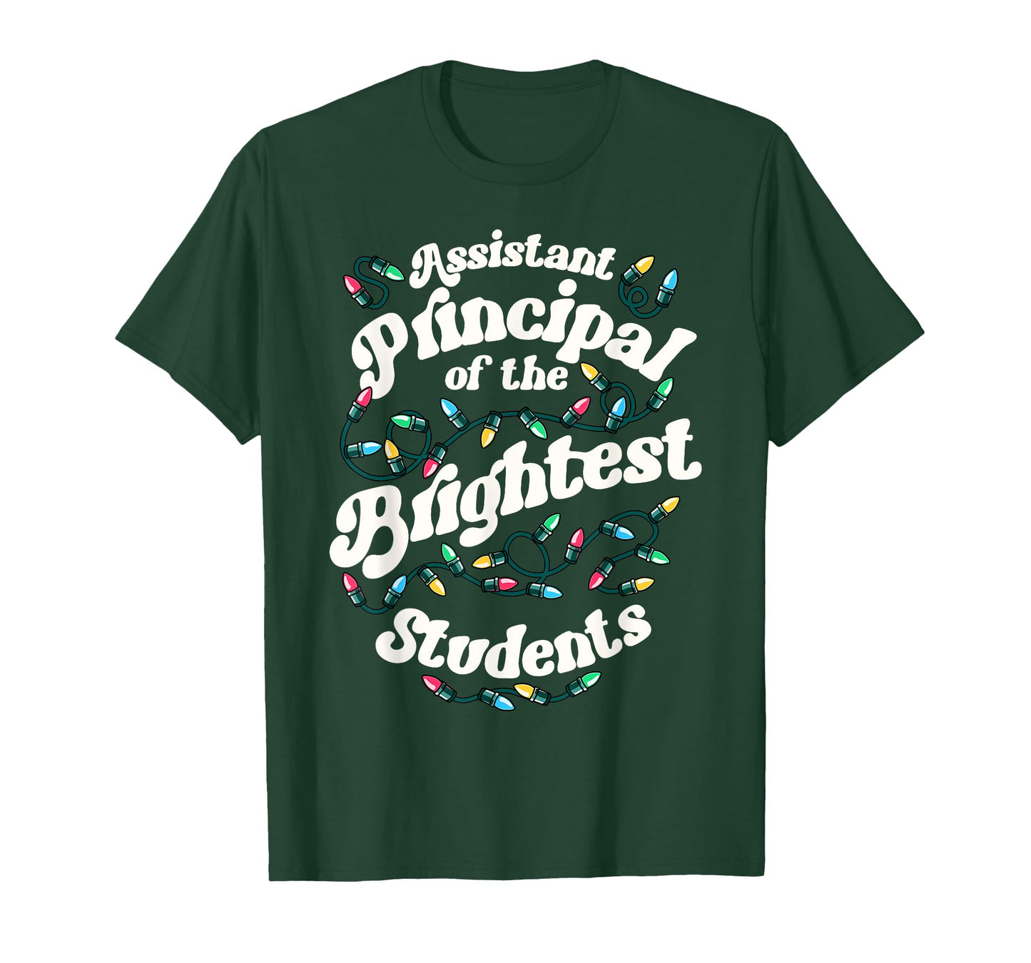 Assistant Principal Of The Brightest Students Xmas Christmas T-Shirt