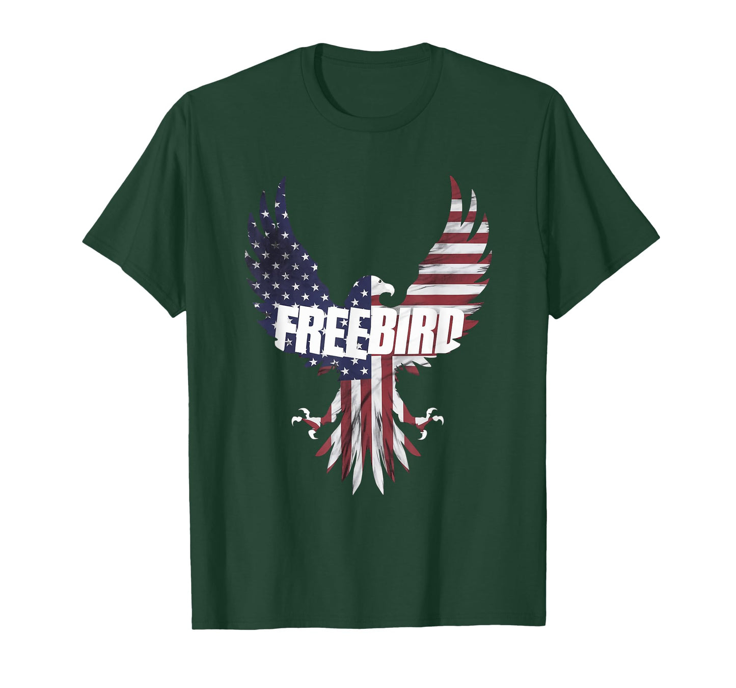 Patriotic Freebird Eagle 4th of July T-Shirt