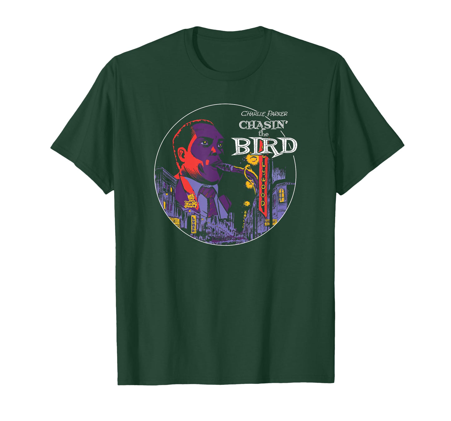 Charlie Parker - Chasin' the Bird Jazz Song T-Shirt