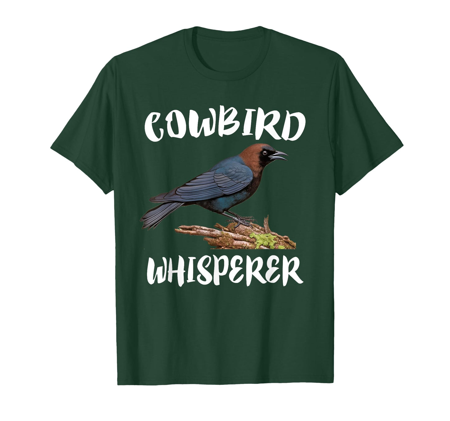 Cowbird Whisperer Bird Birding T-Shirt