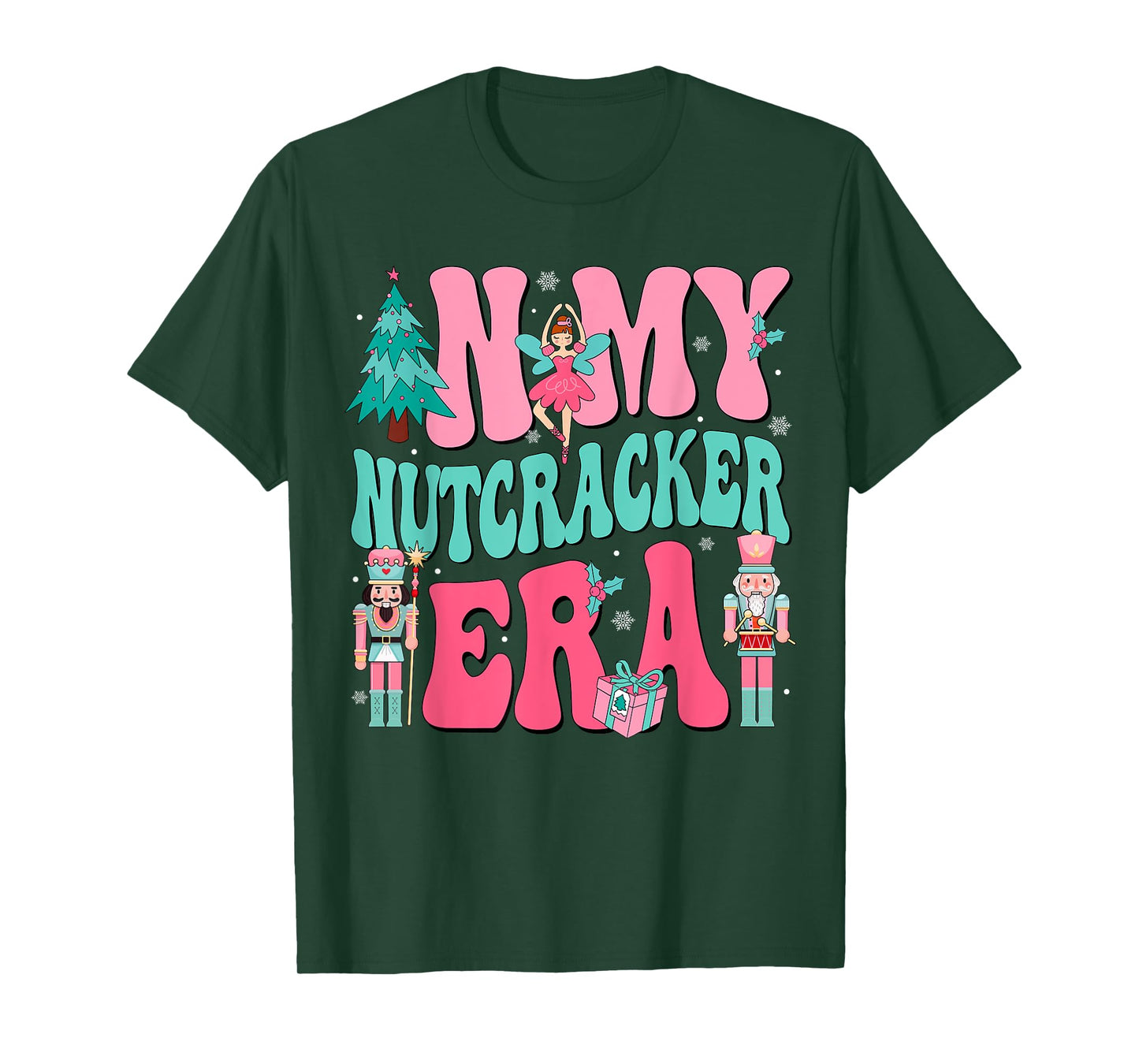 In My Nutcracker Era Pink Nutcracker Squad Christmas 2024 T-Shirt