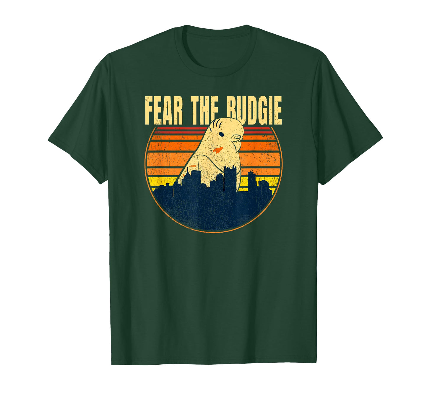 Funny Parrots Men Shirt For Parakeet Owners | Budgie T-Shirt T-Shirt